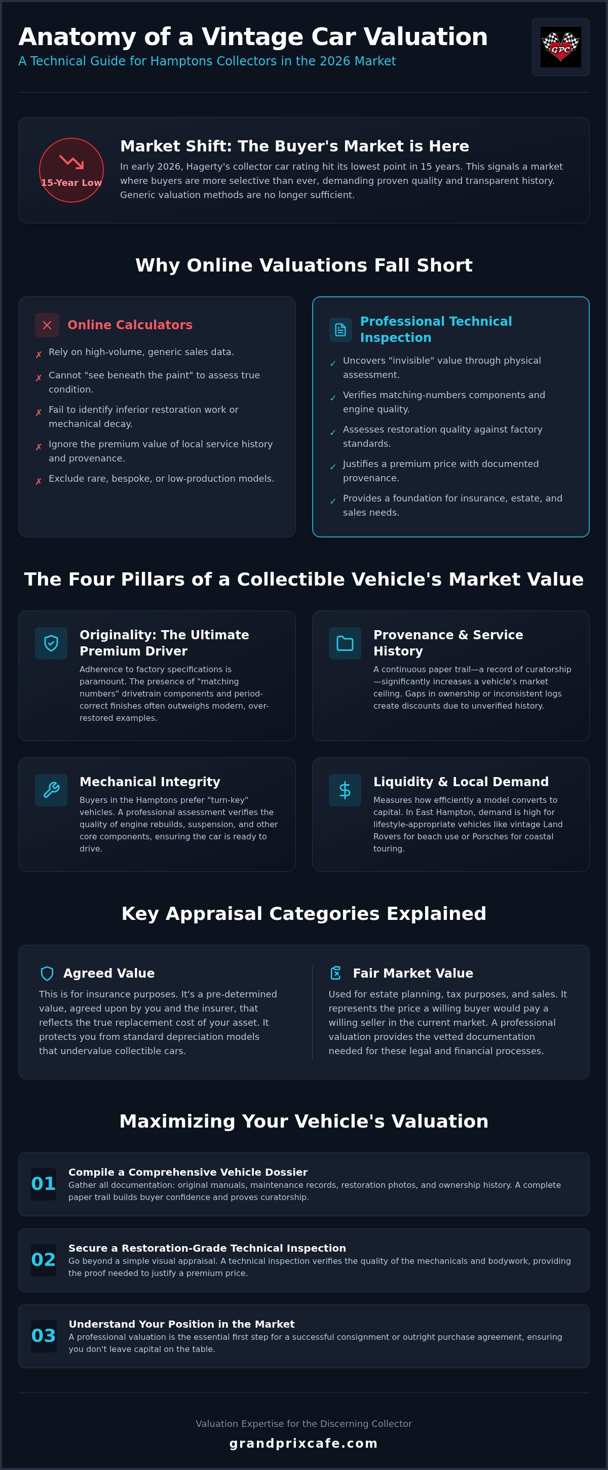 Vintage car valuation East Hampton