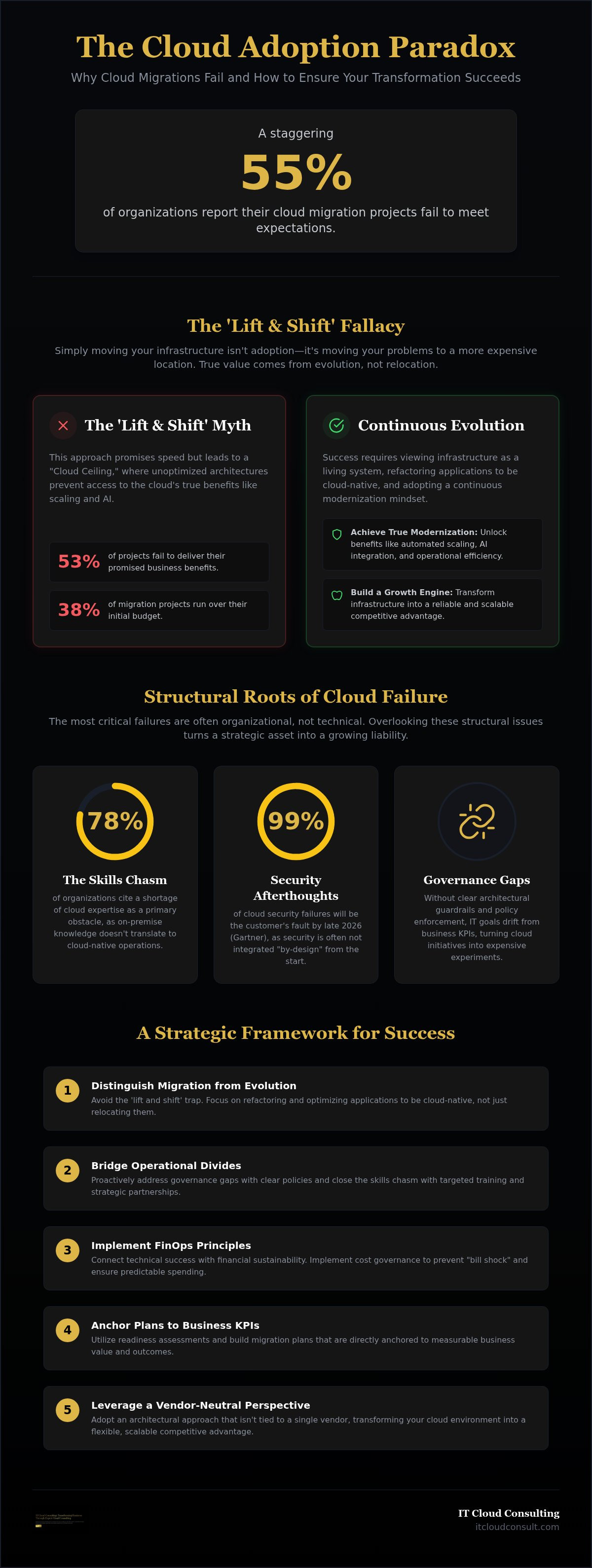 Cloud adoption failure