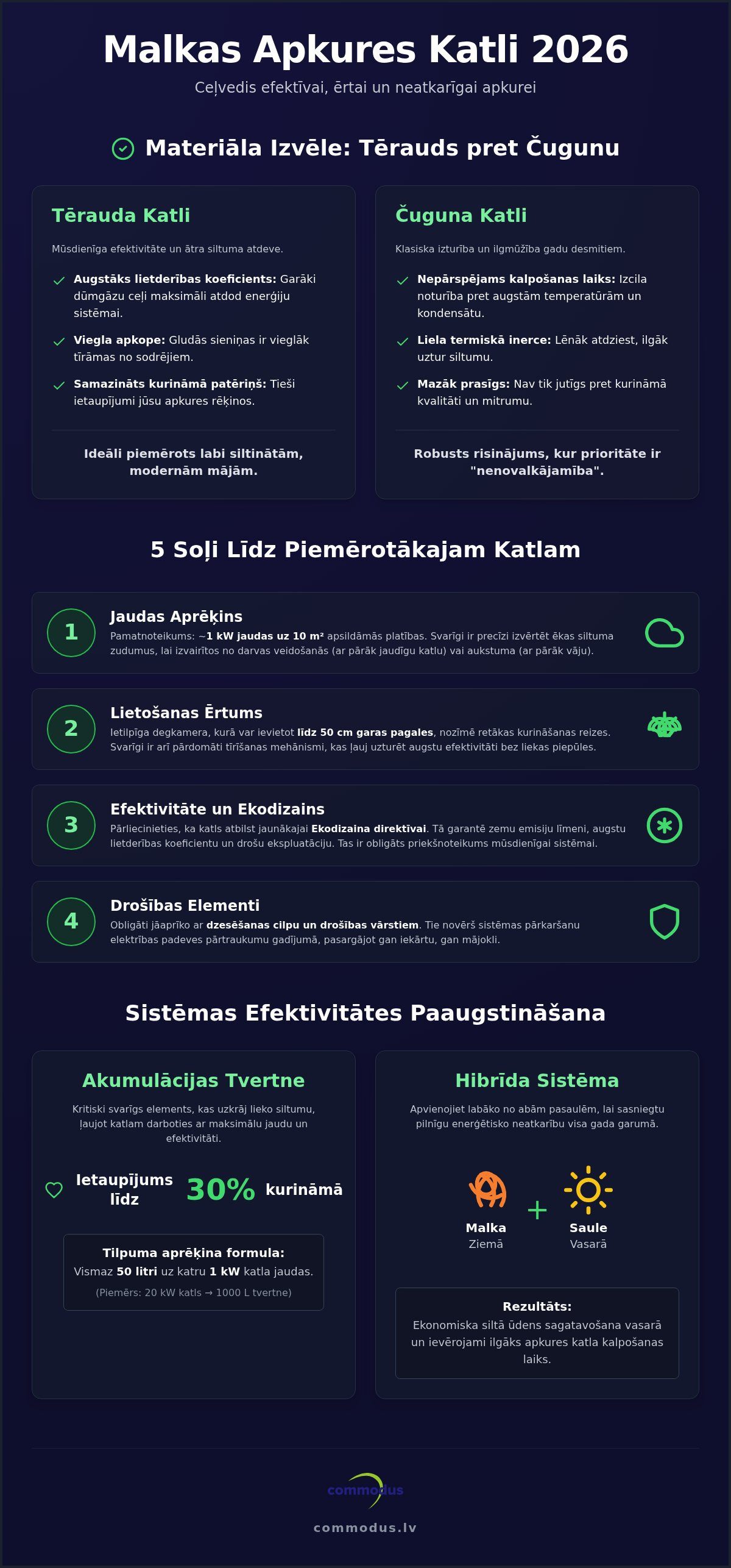 Malkas apkures katli