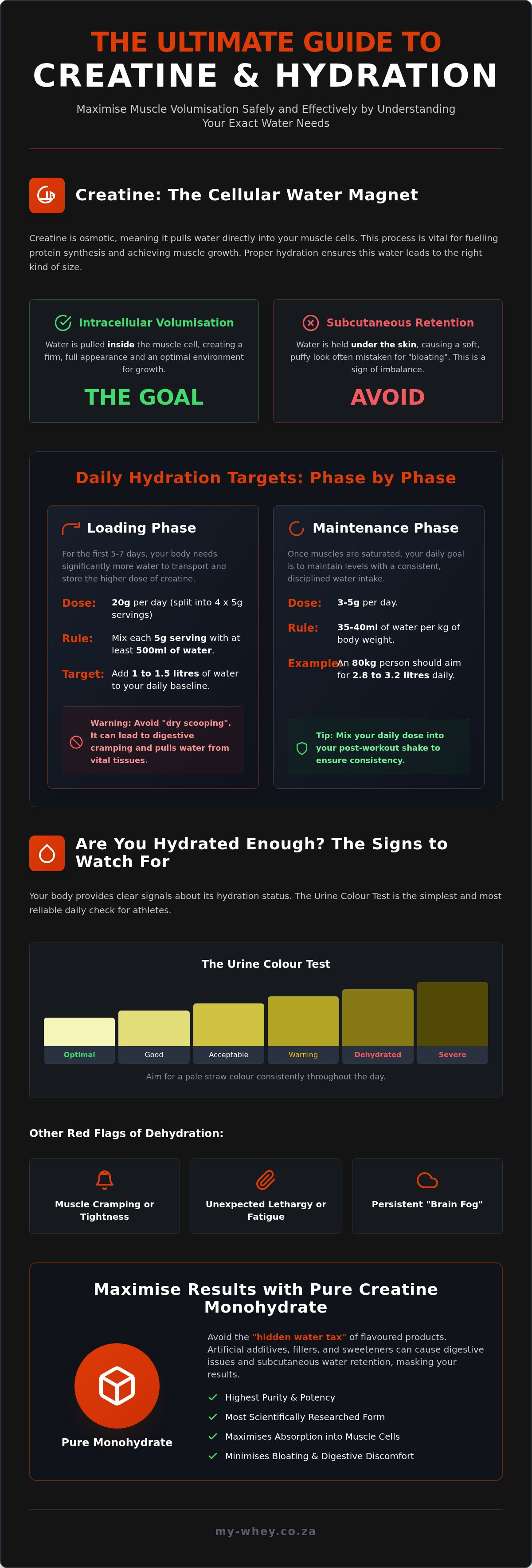 How much water to drink with creatine