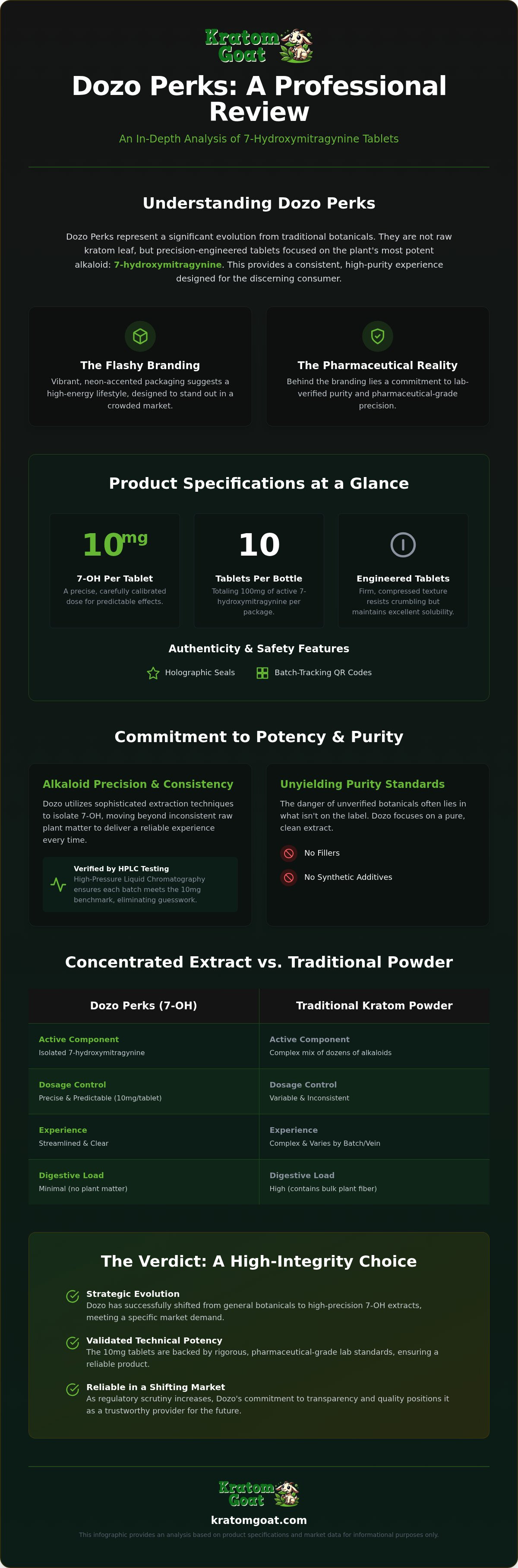Dozo Perks review