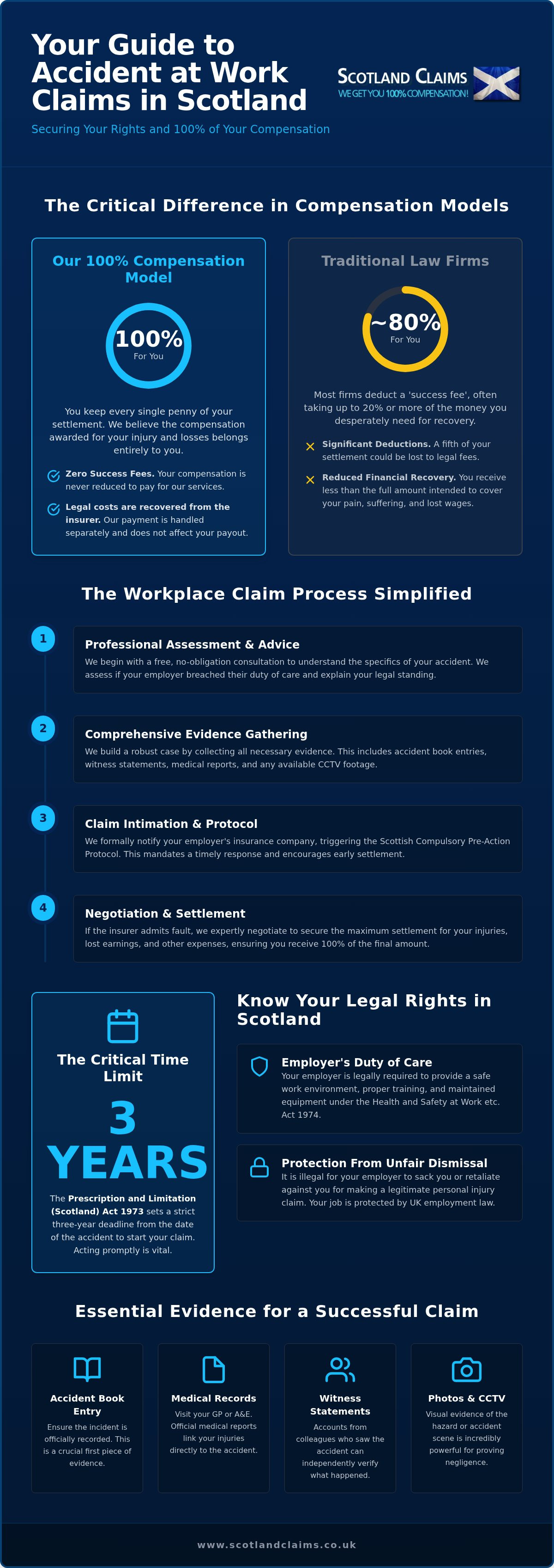 Accident at work claim