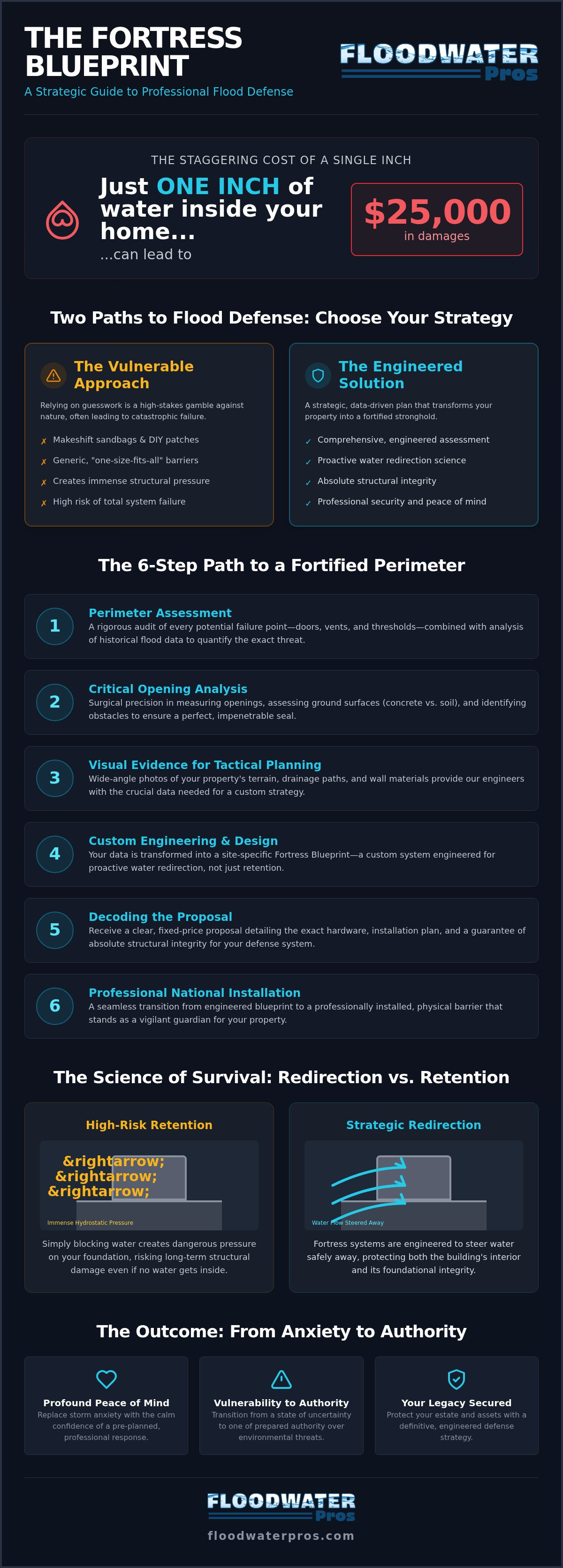 Flood barrier quote process