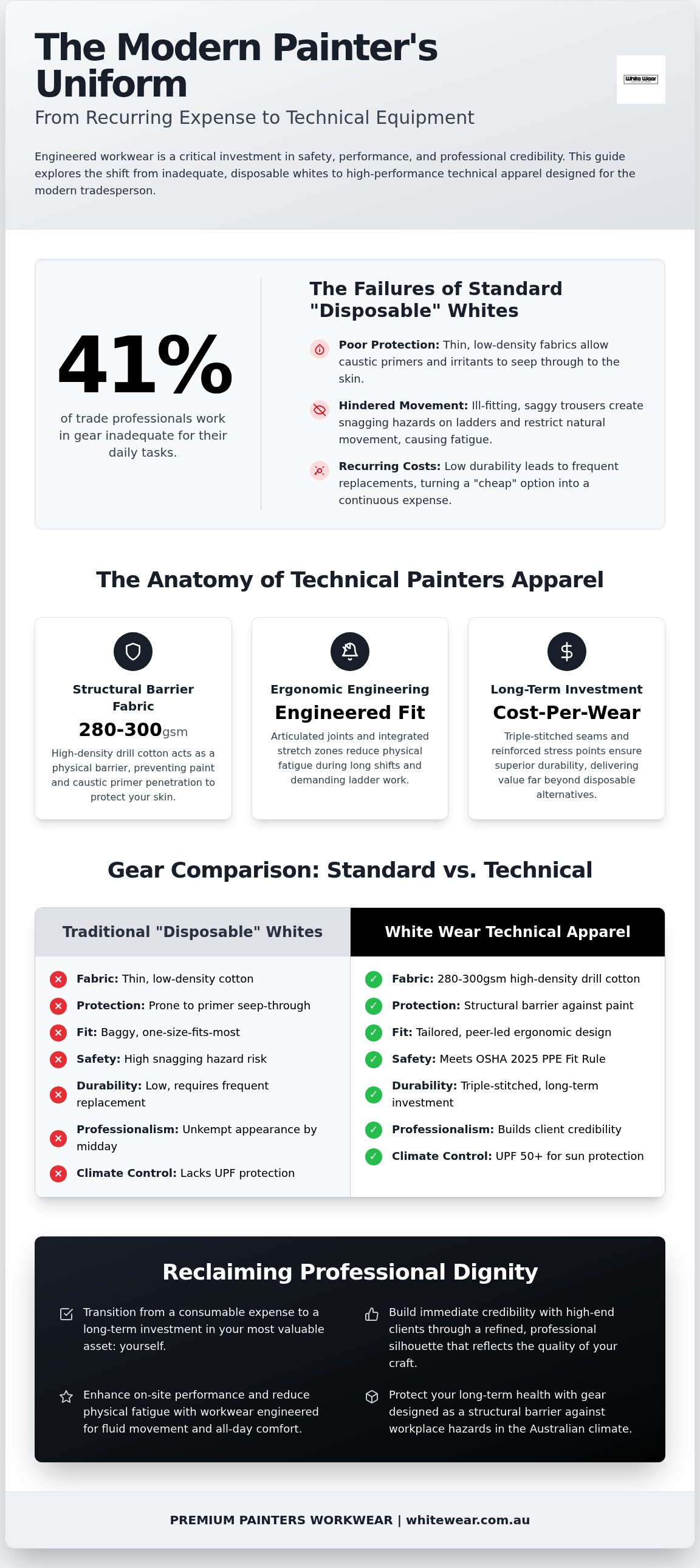 Benefits of professional painters clothing