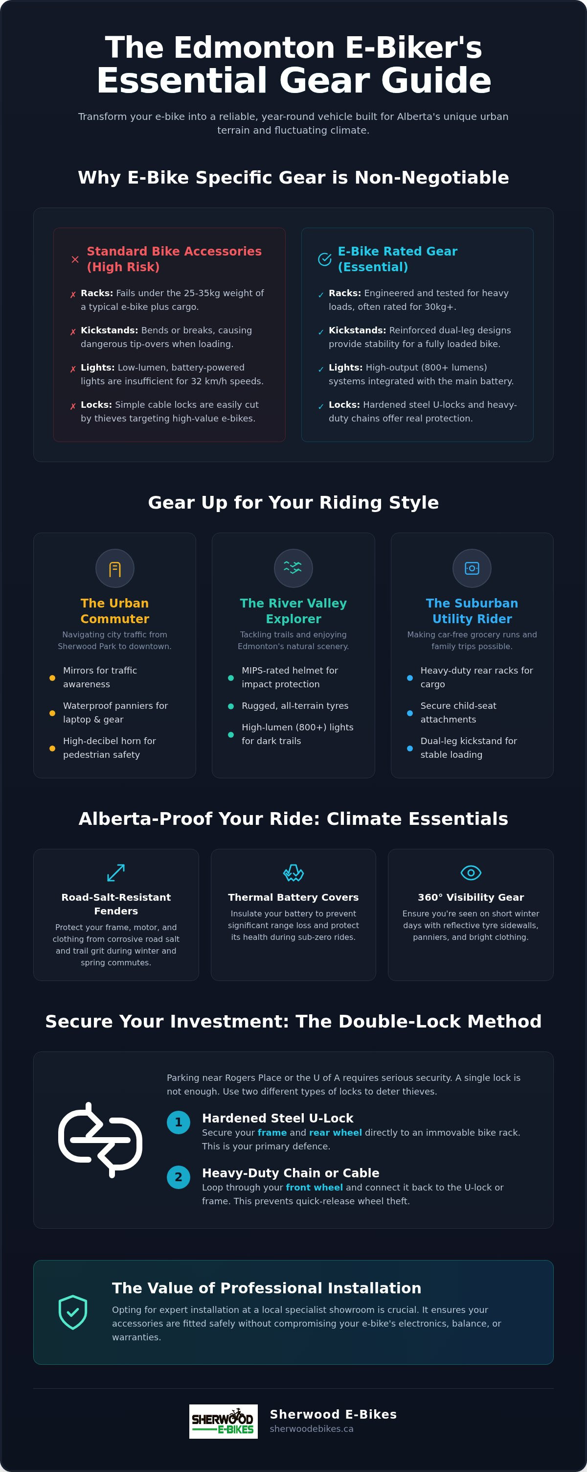 E-bike accessories edmonton