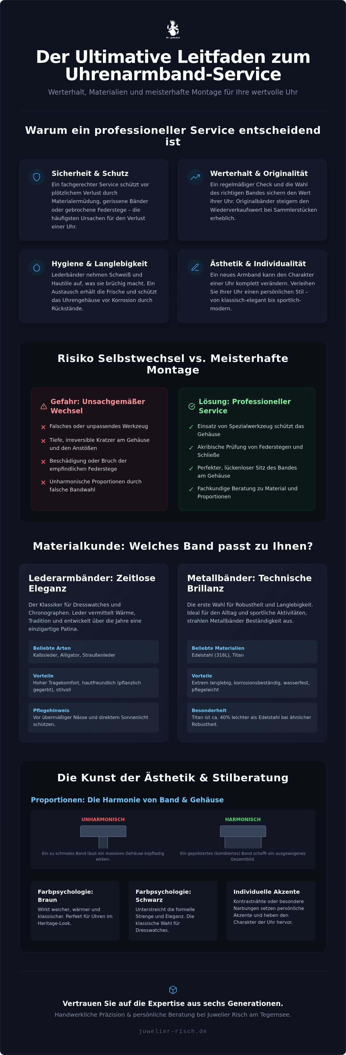 Uhr Armband Service