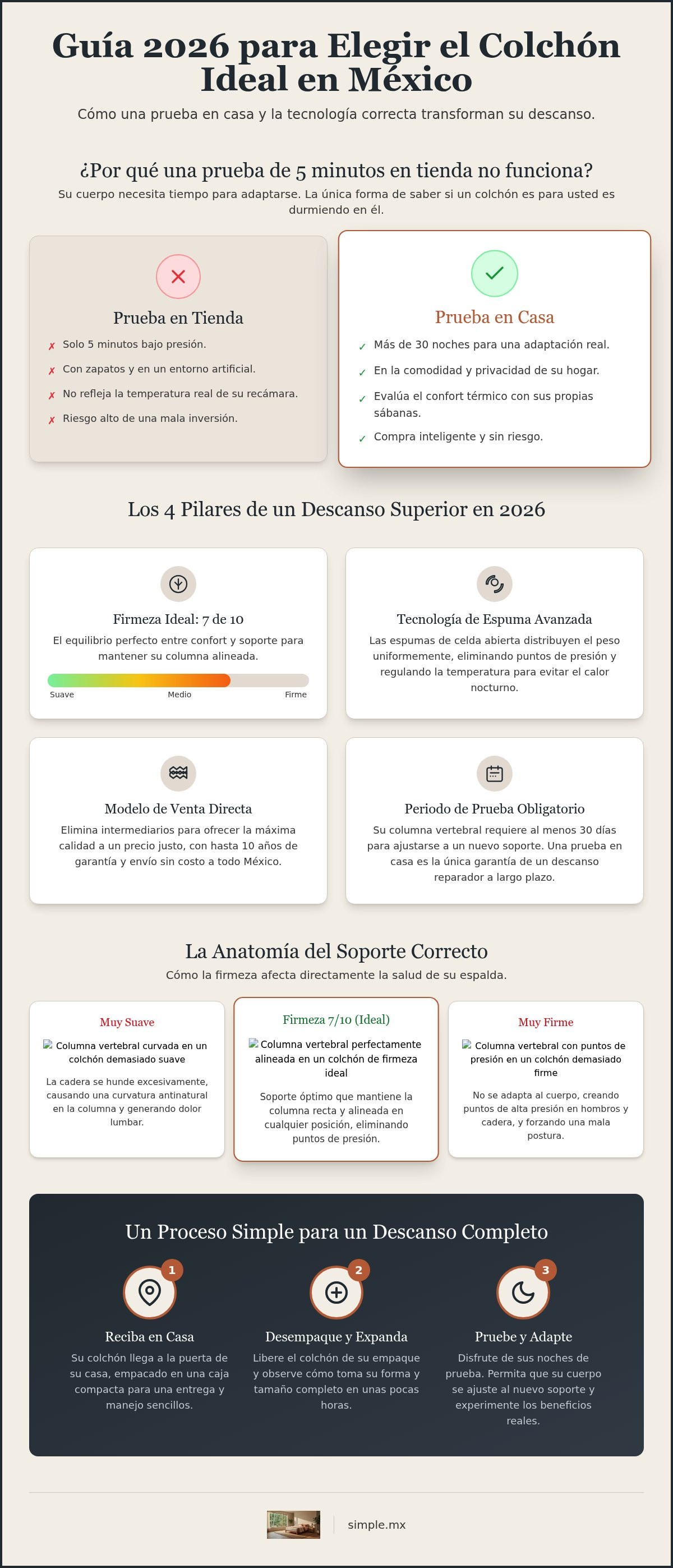 Colchones con periodo de prueba