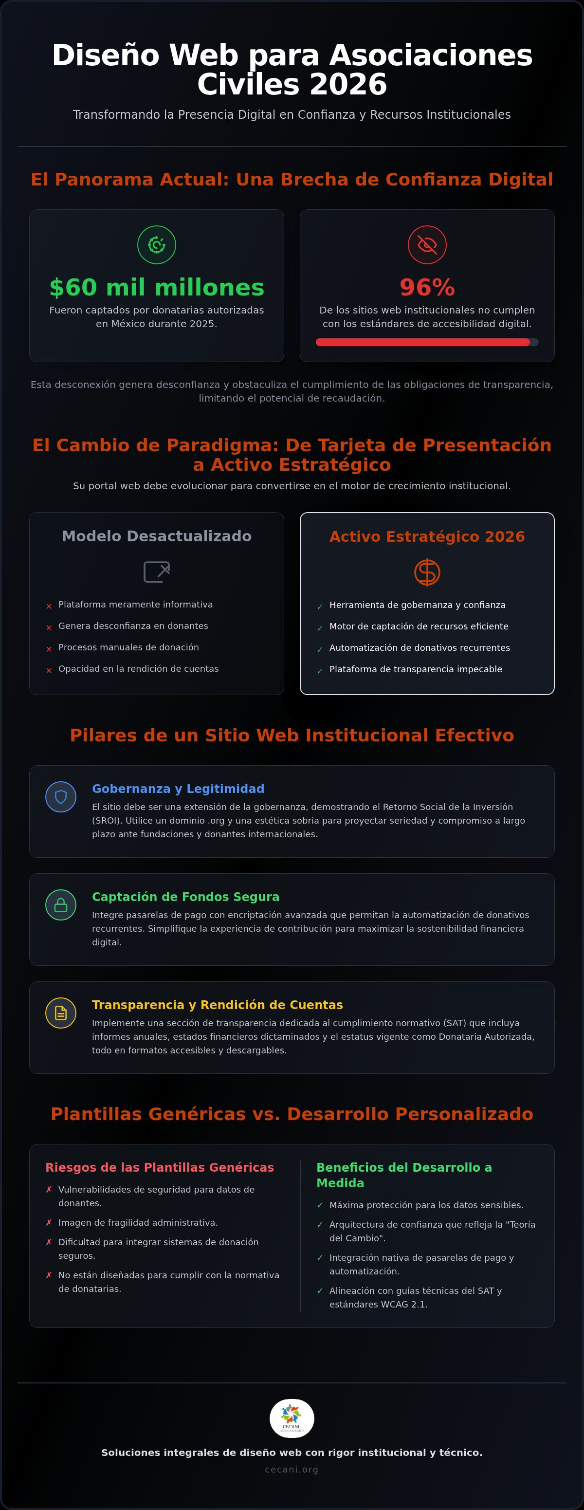 Diseño web para asociaciones civiles