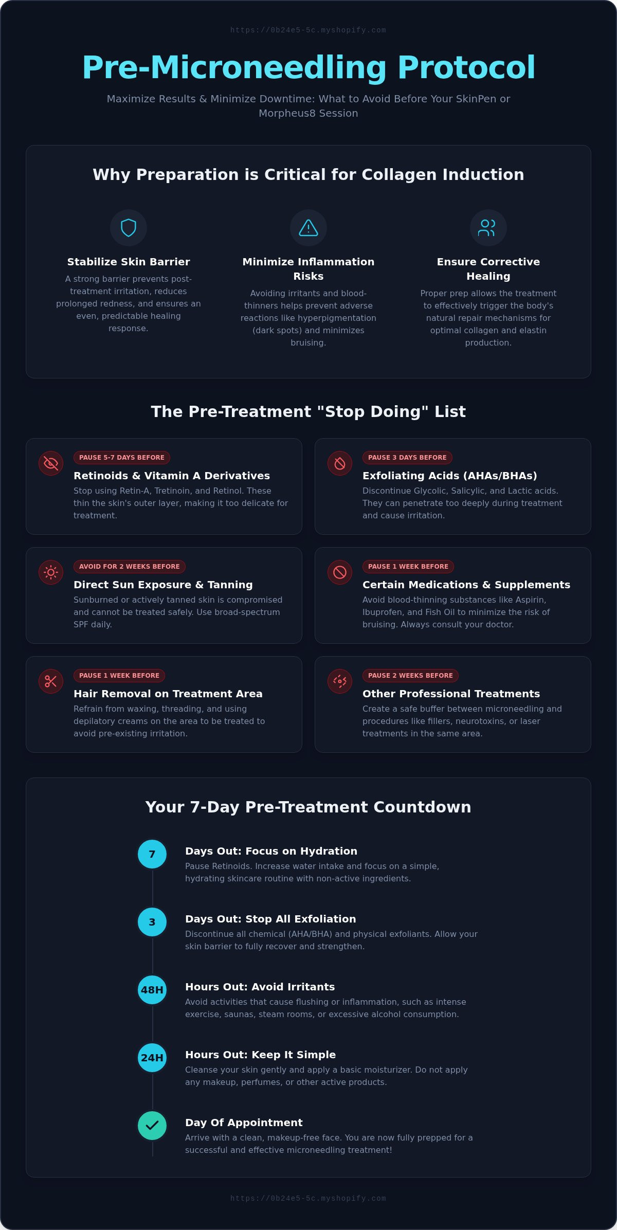 What to avoid before microneedling