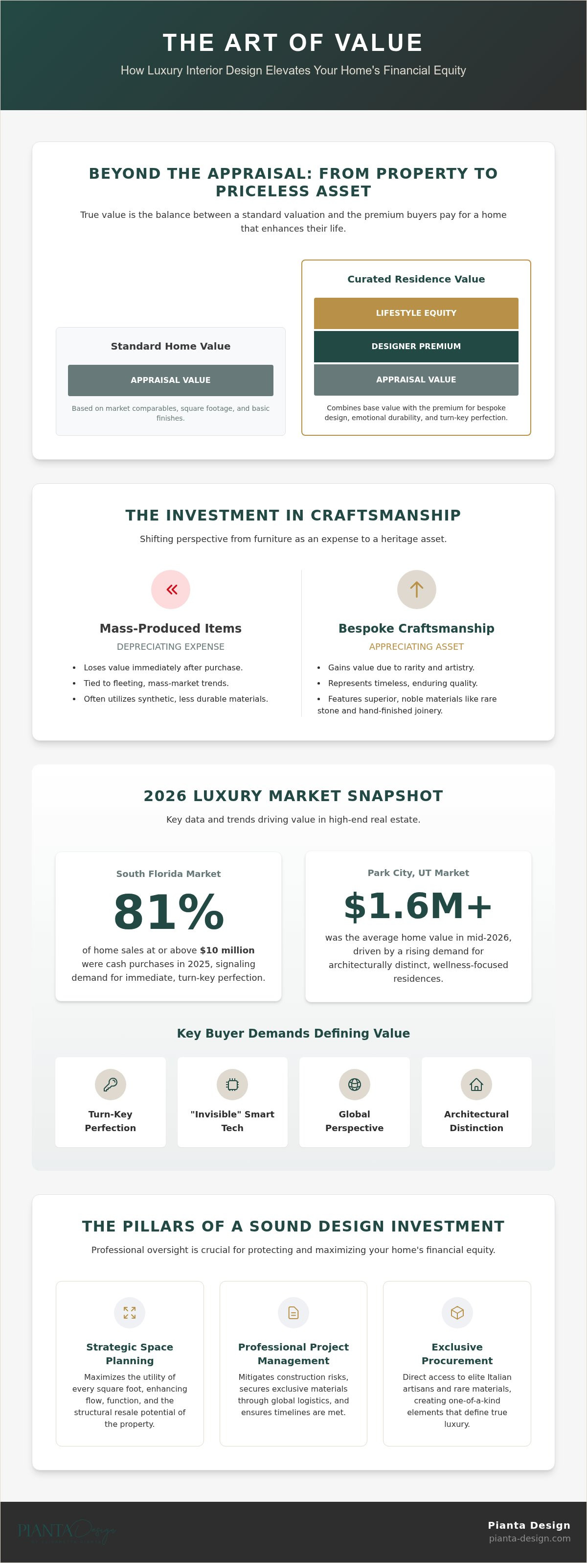 How luxury interior design adds value to your home