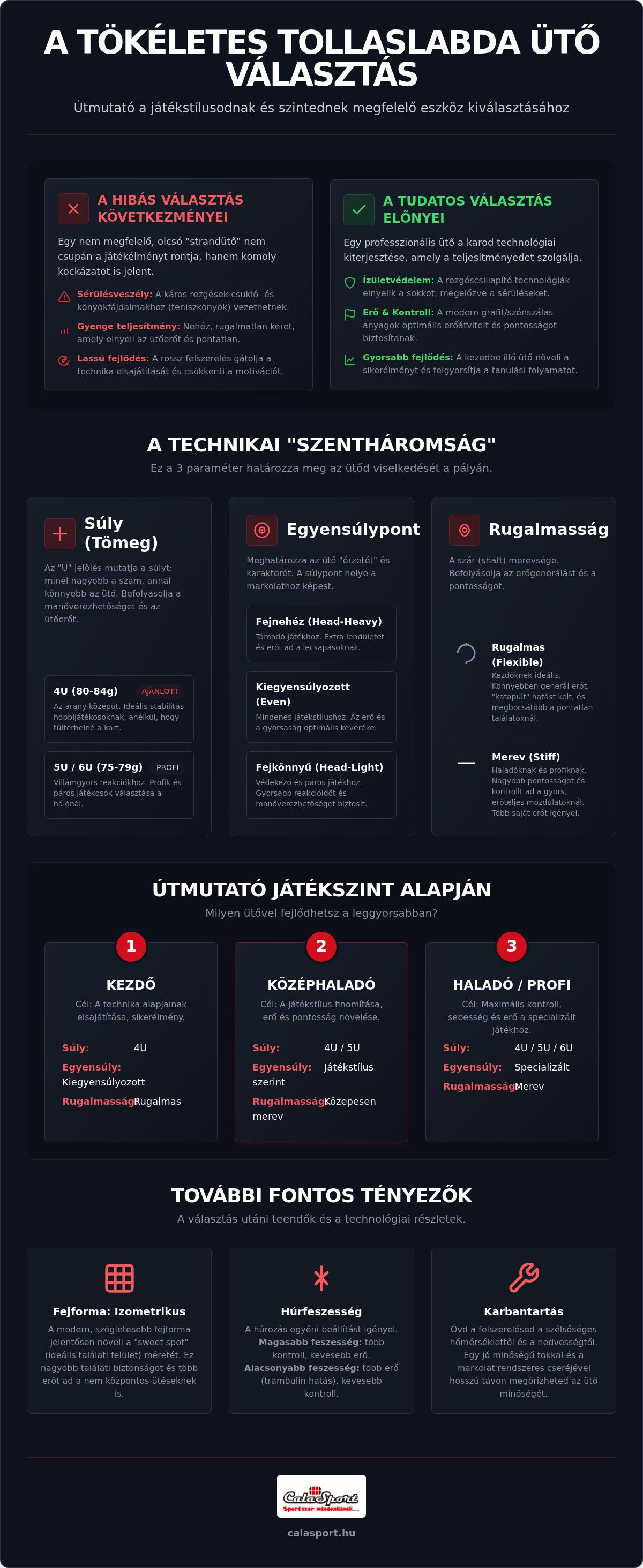 Tollaslabda ütő választás
