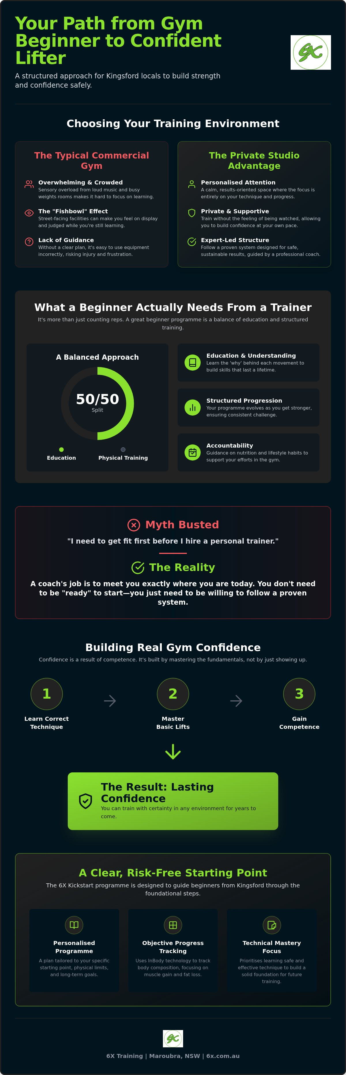 Personal trainer for beginners Kingsford