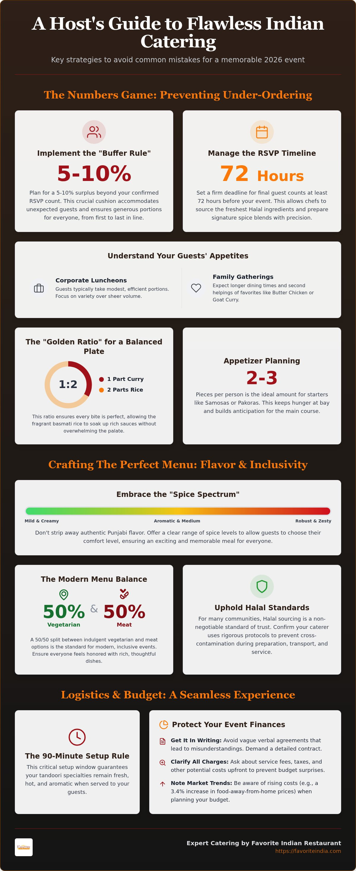 Avoiding common catering mistakes