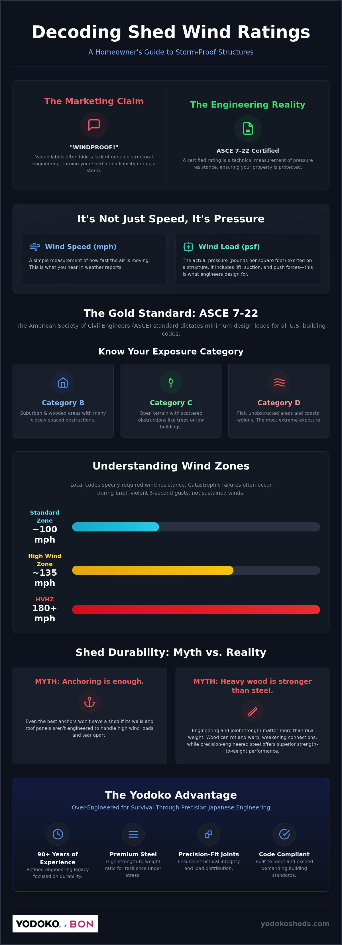 Shed wind rating standards
