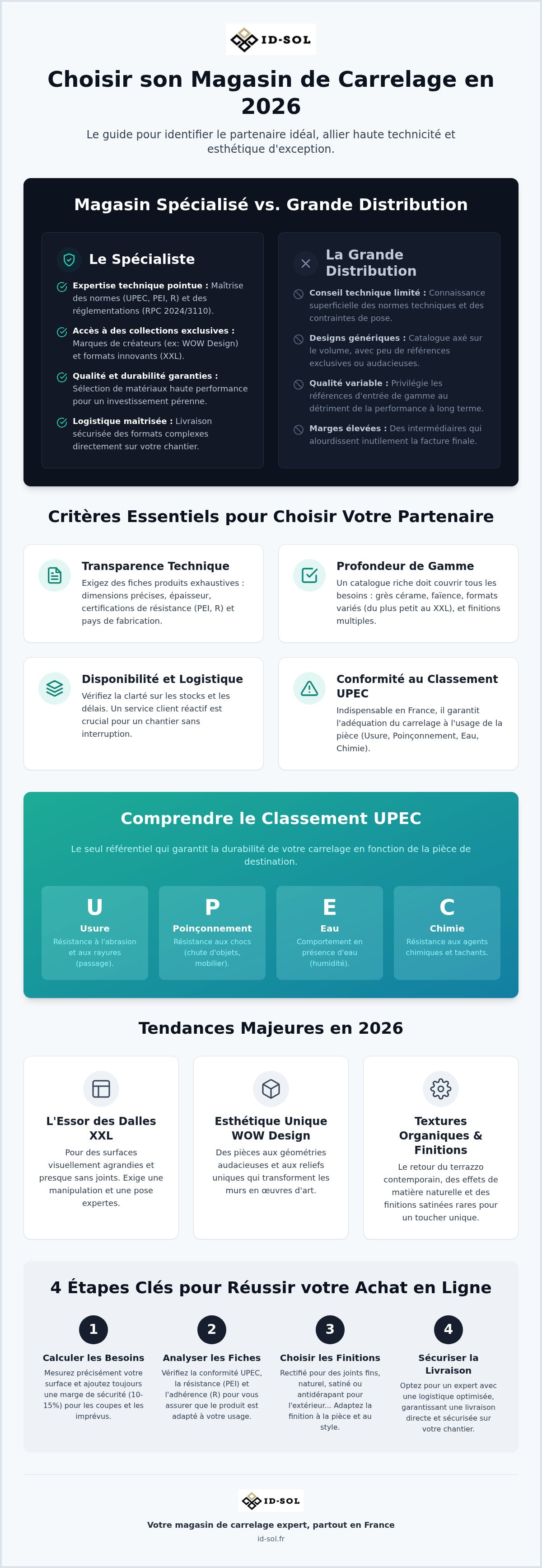 Magasin carrelage