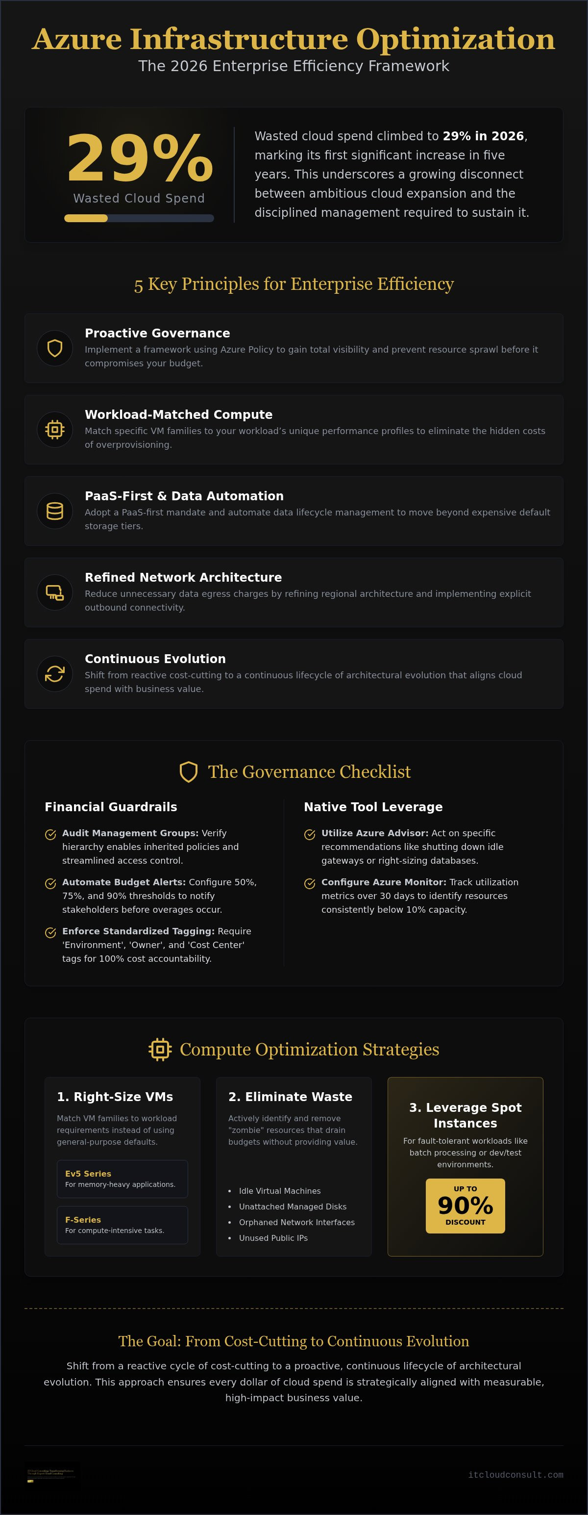 Azure infrastructure optimization