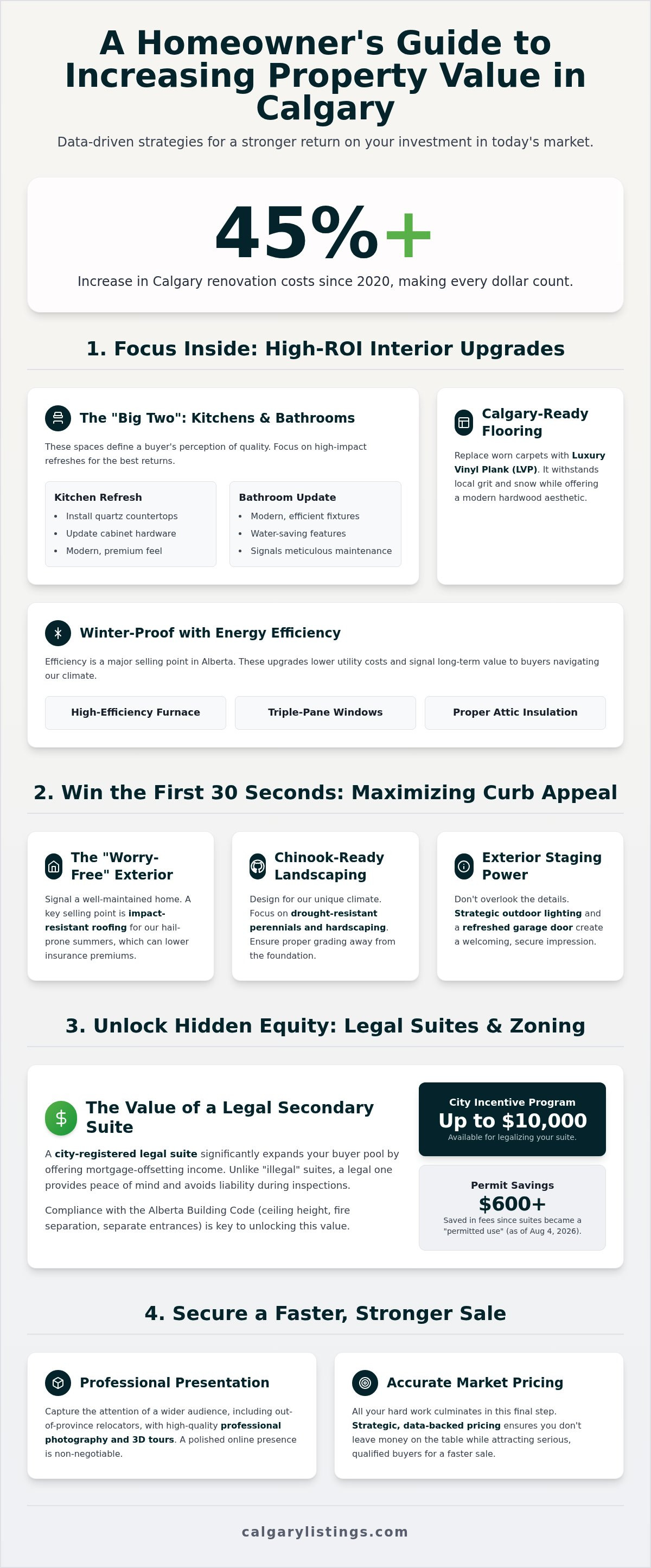 How to increase home value calgary