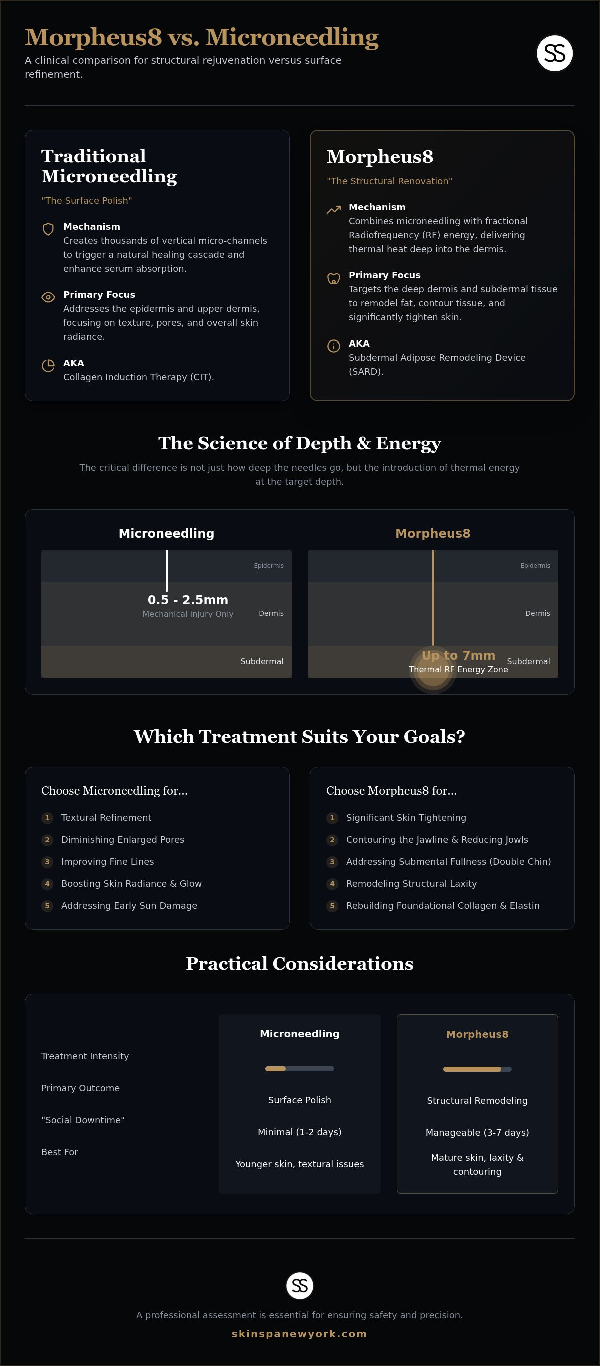 Morpheus8 vs microneedling