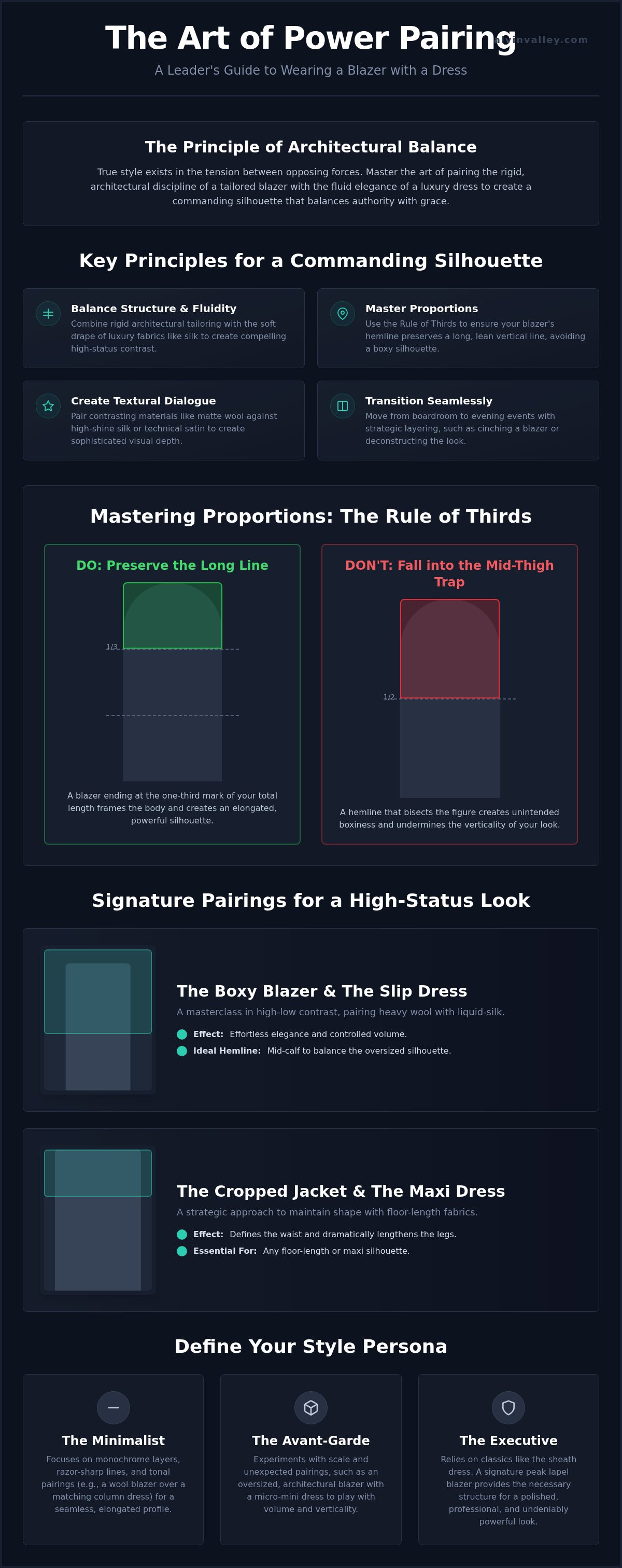 How to wear a blazer with a dress