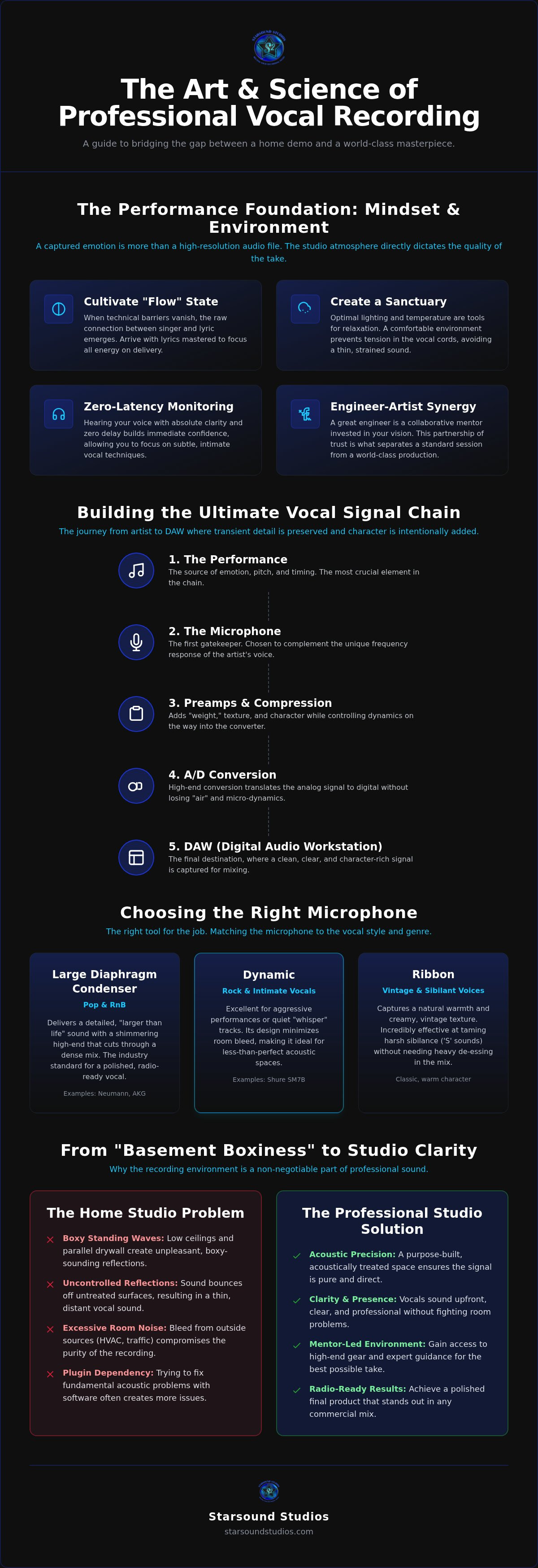 Professional vocal recording tips