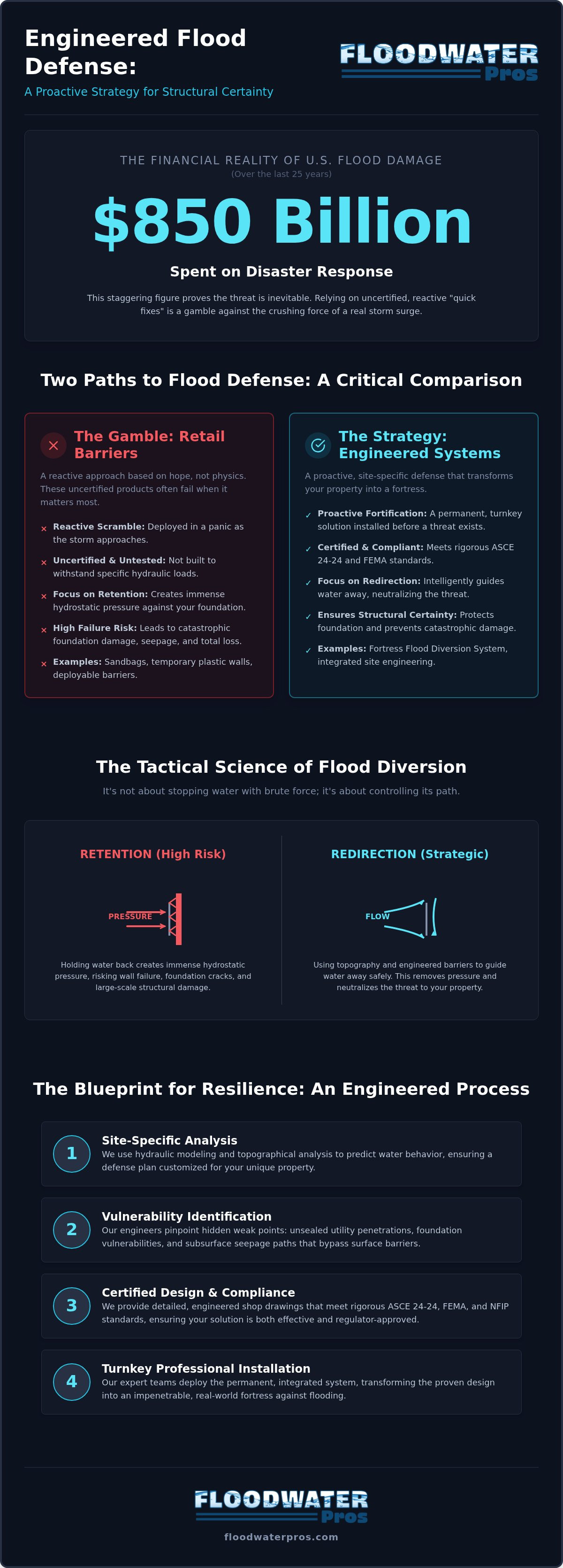 Flood protection engineering services