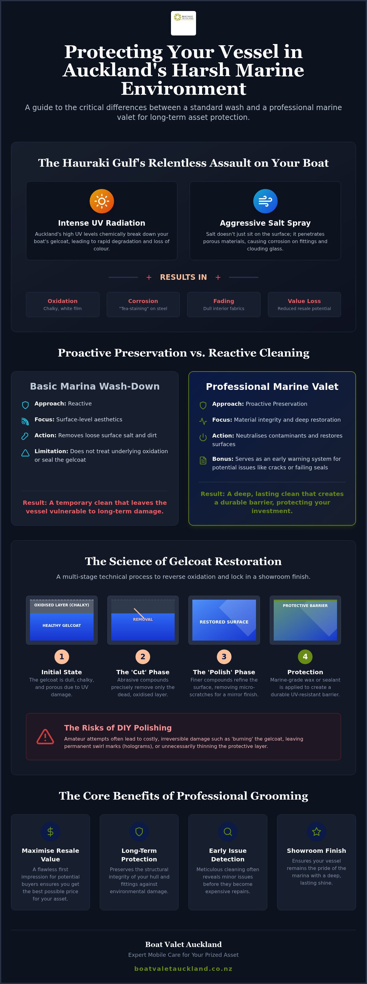 Boat detailing auckland