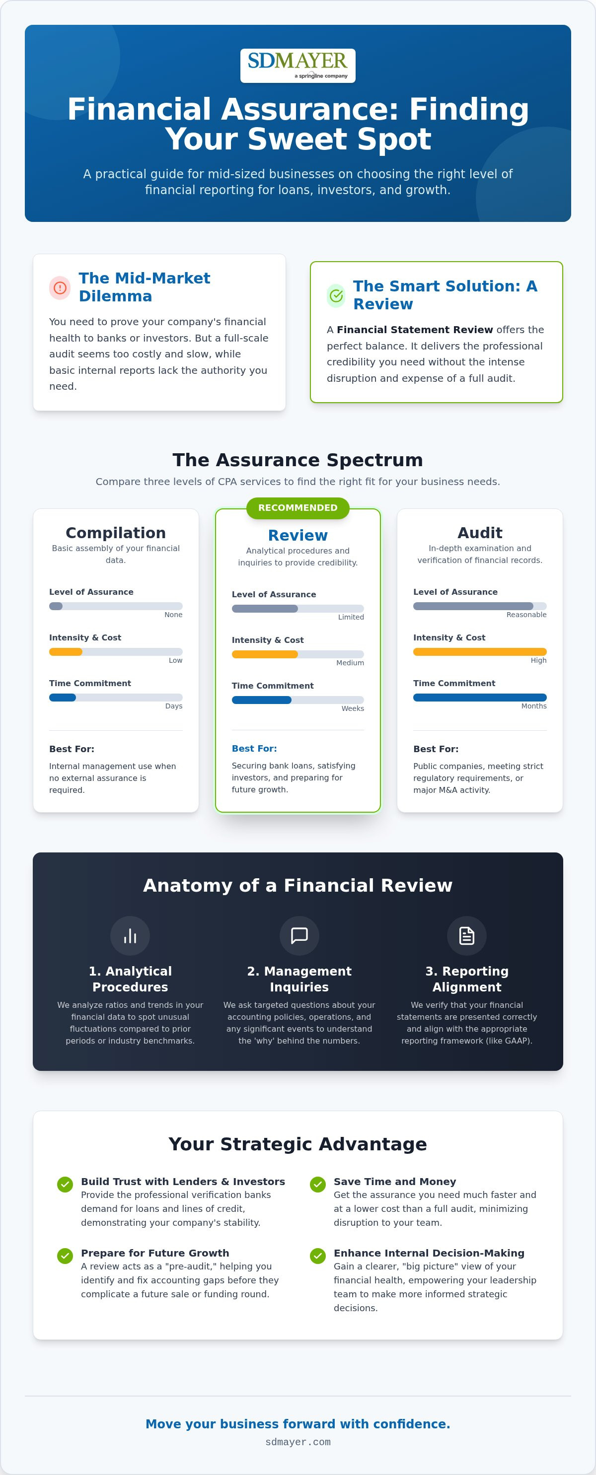 Financial statement review services