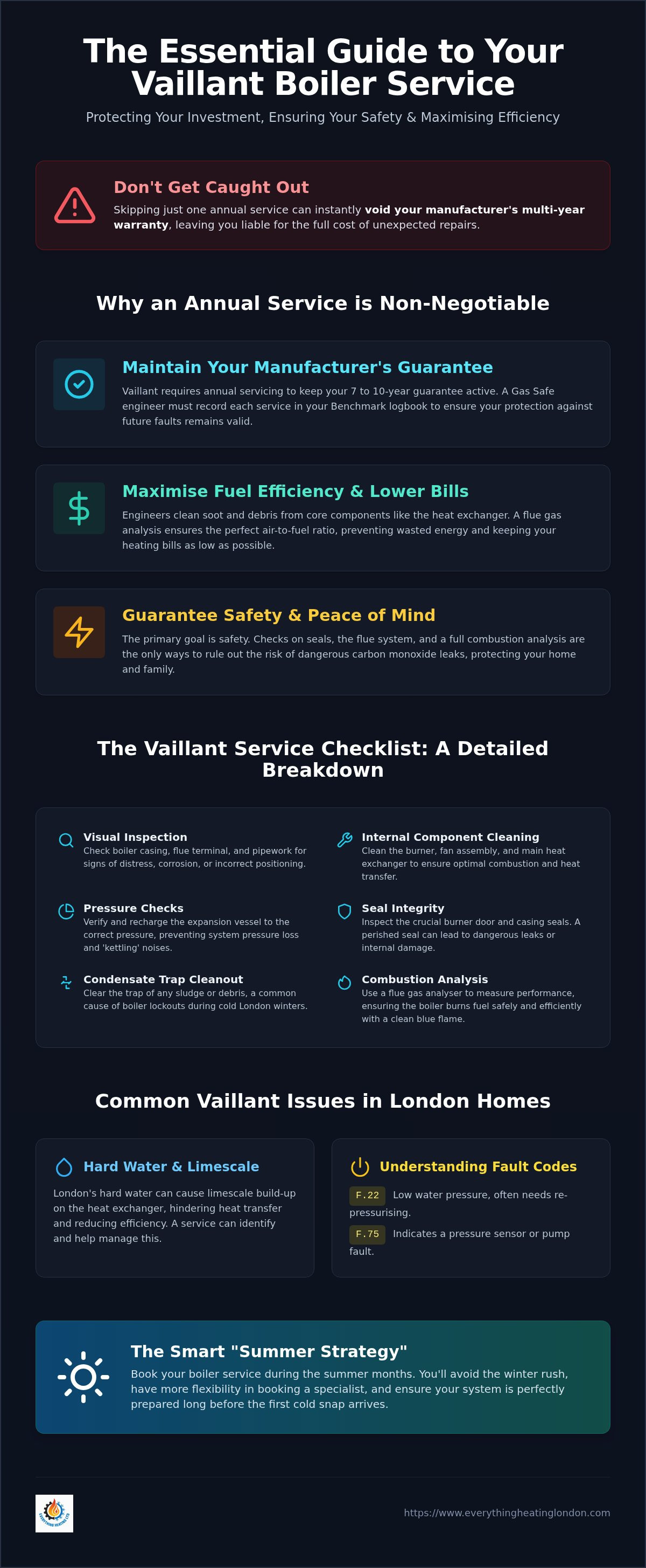 Vaillant boiler service