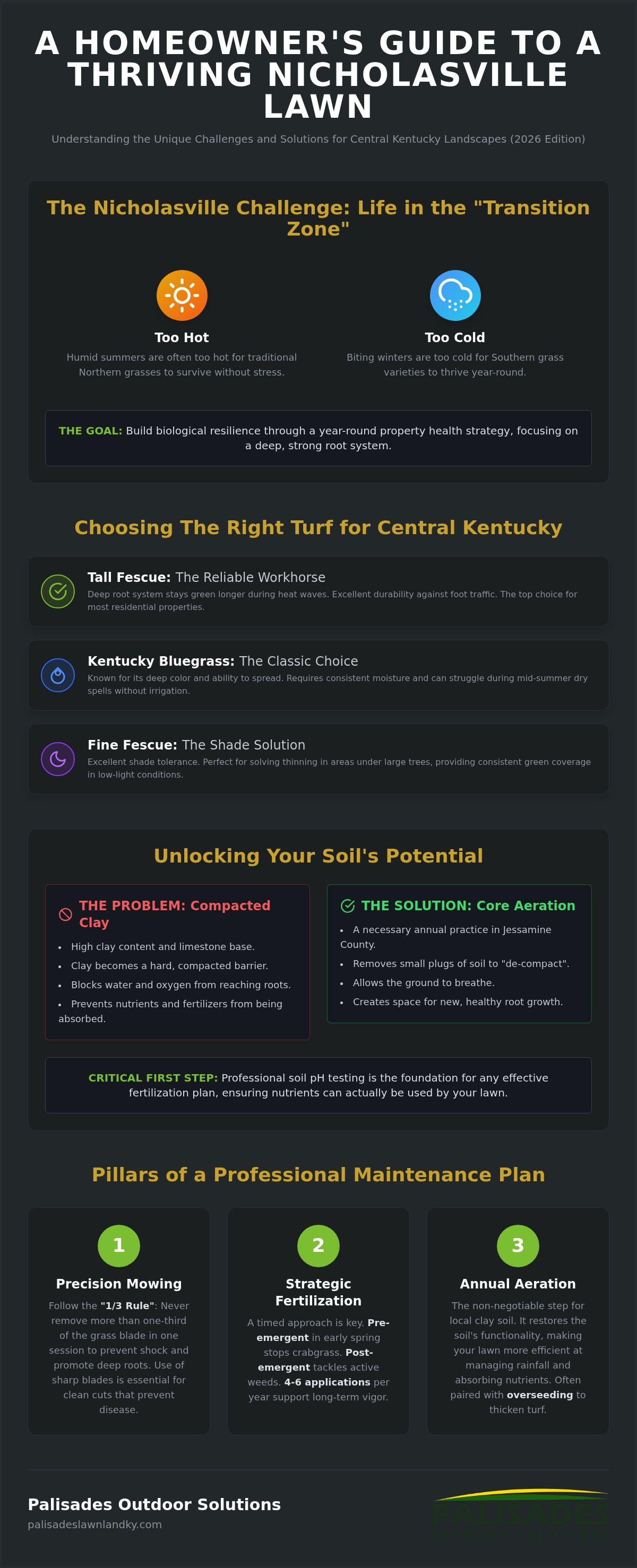 Lawn care services Nicholasville KY