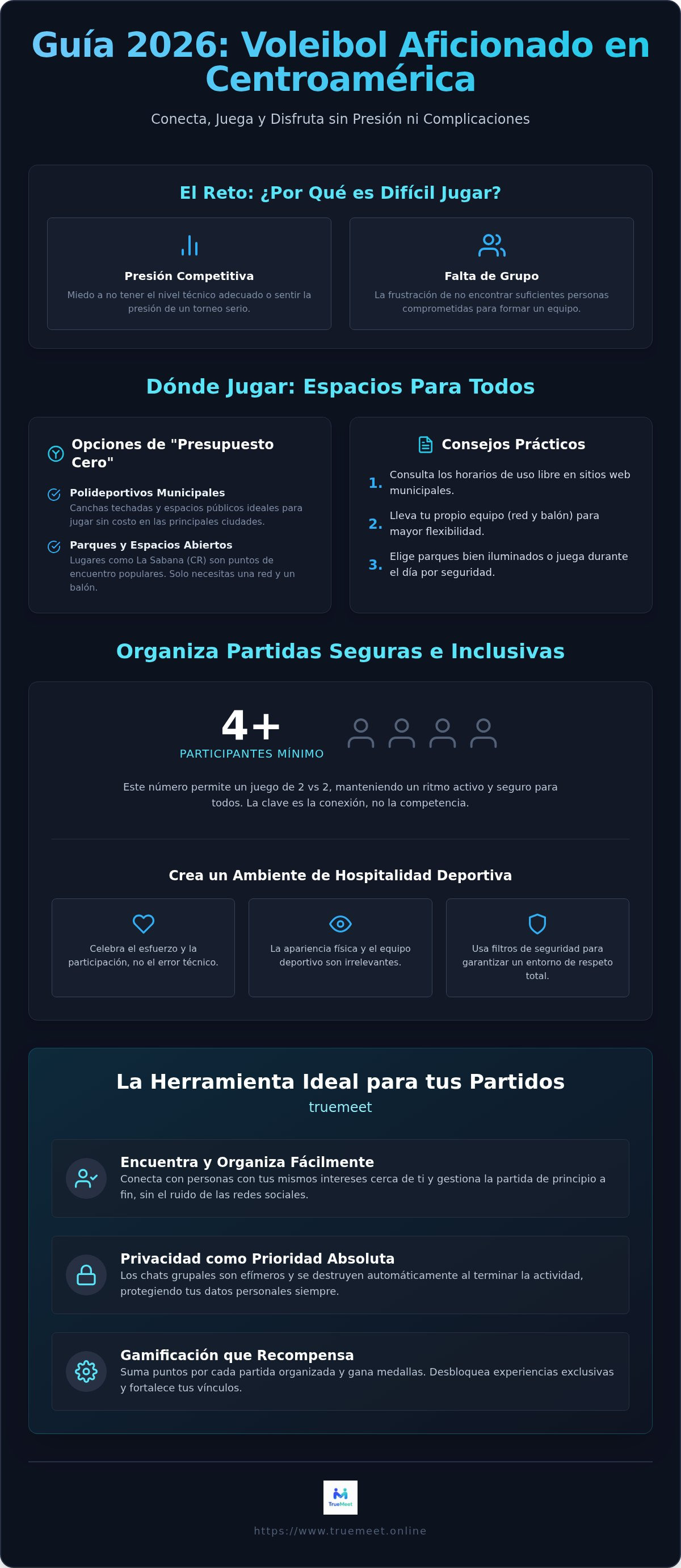 Dónde jugar voleibol aficionado