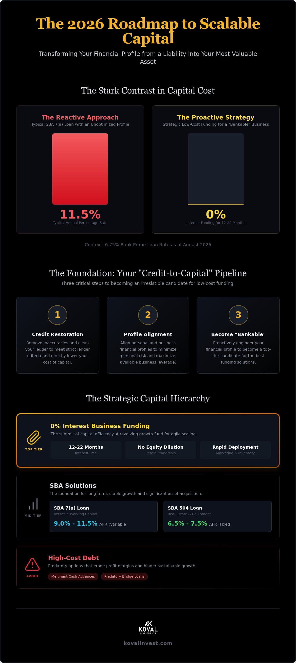 Financial strategy for business growth