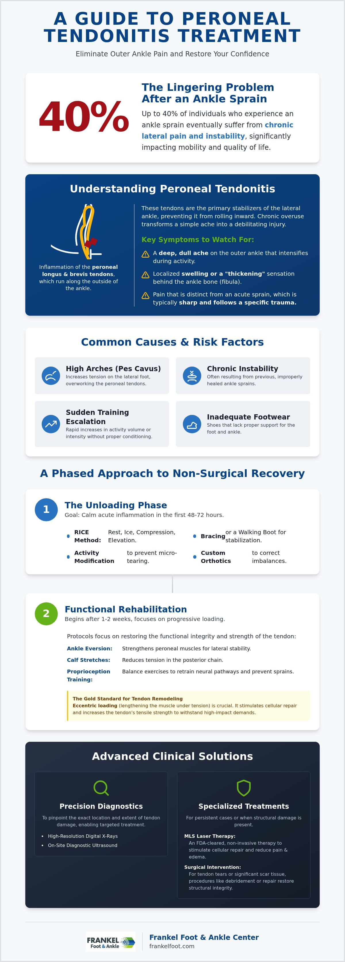 Peroneal tendonitis treatment