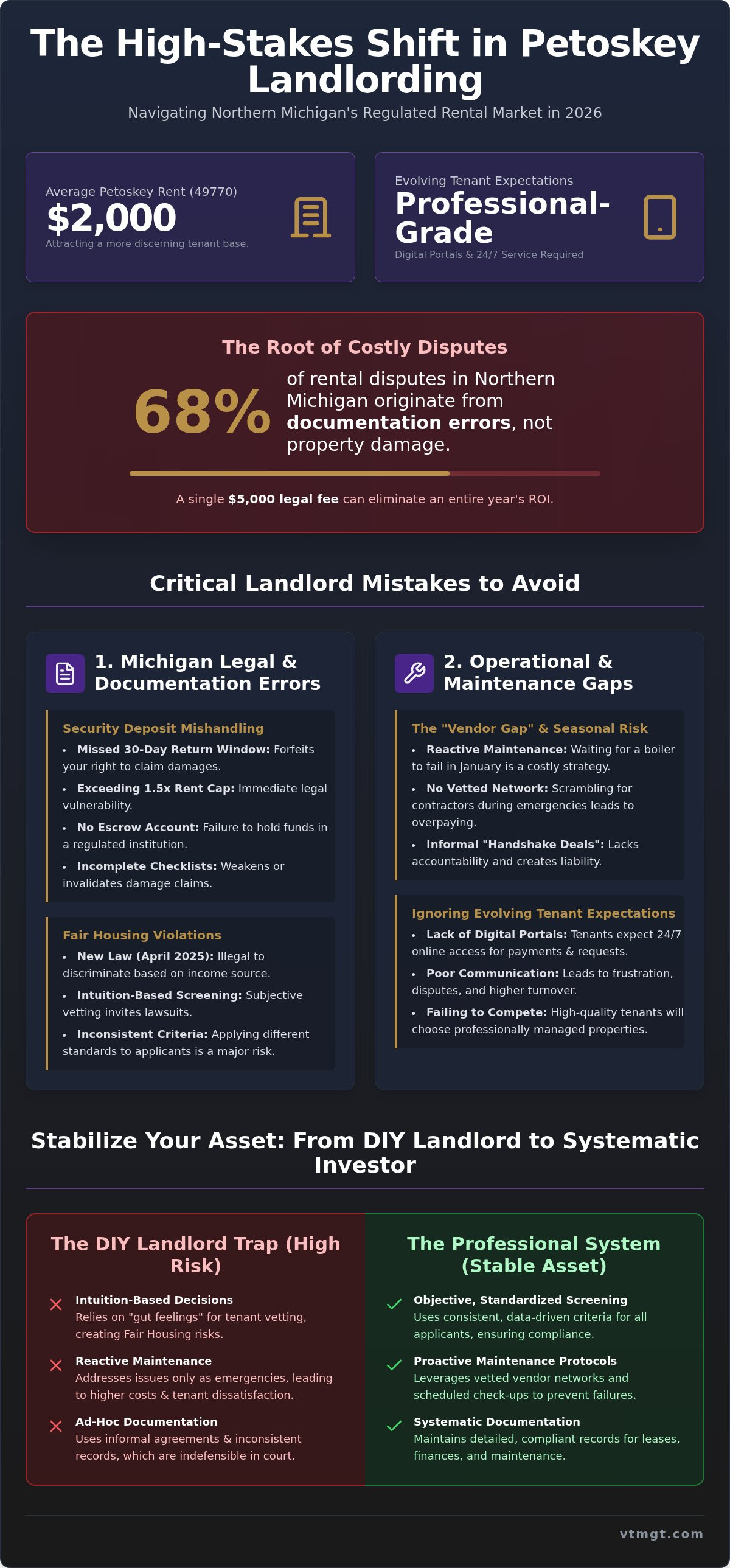 Landlord mistakes Petoskey