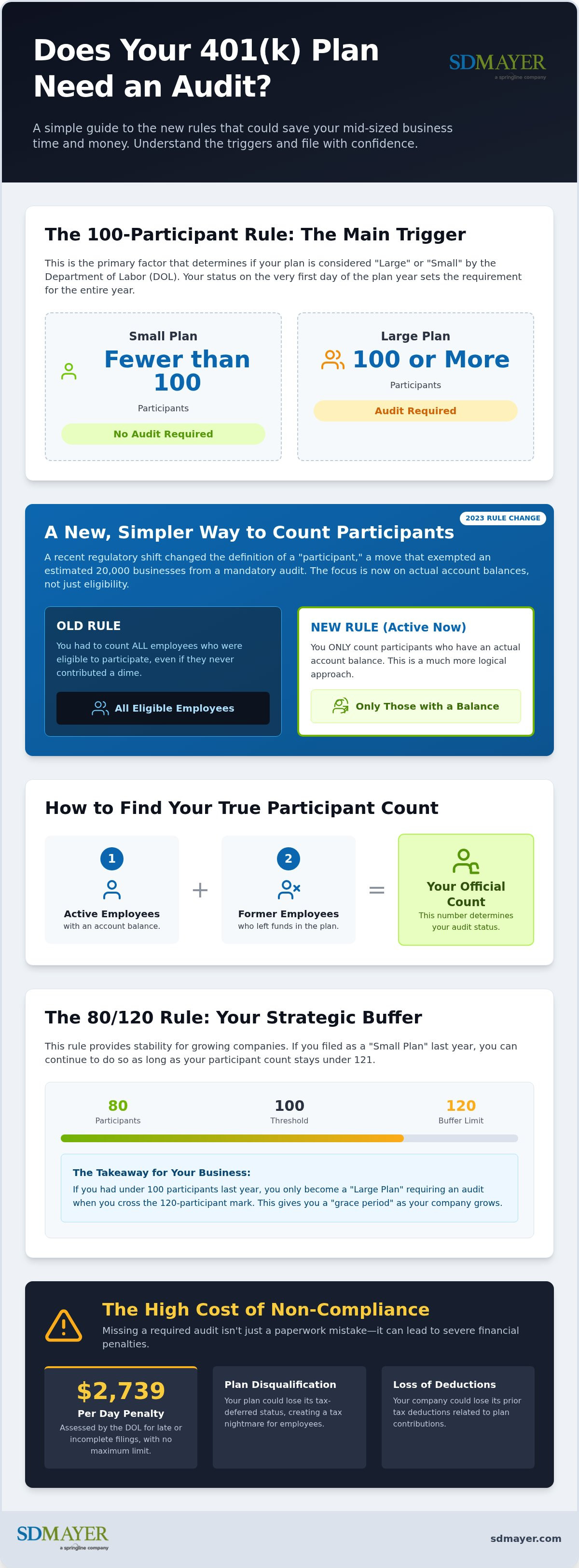 What triggers a 401k audit
