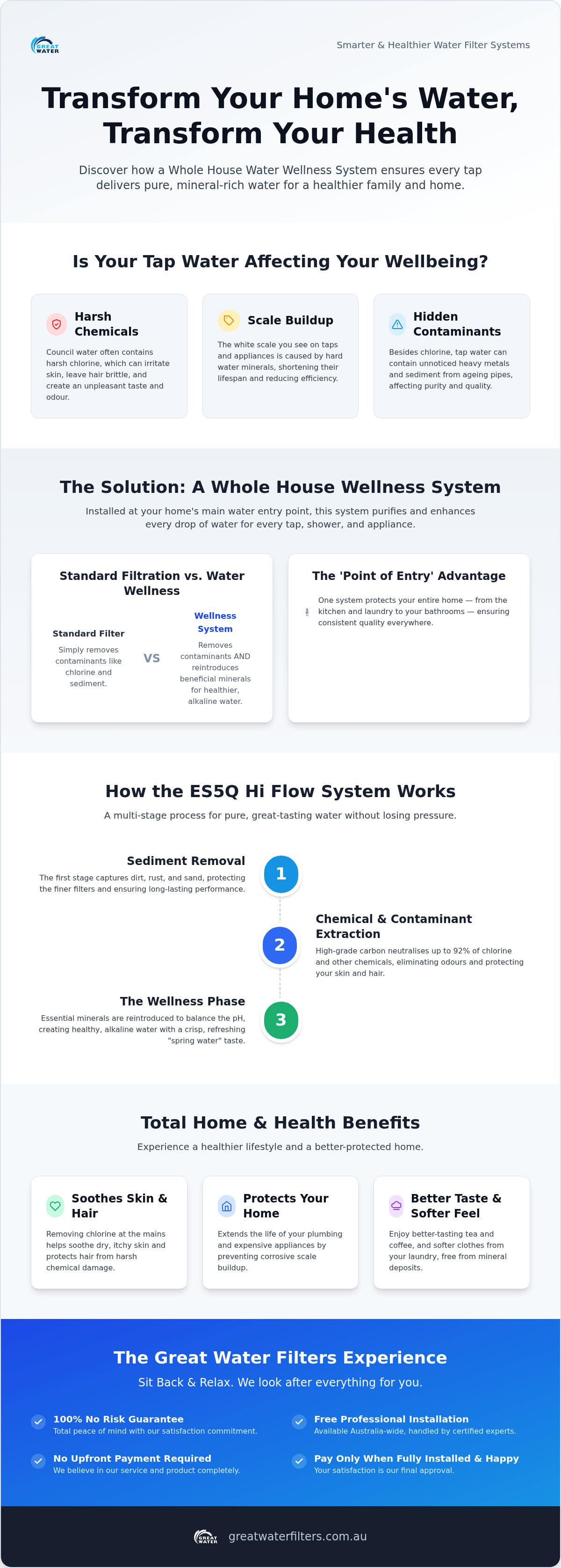 Whole house water wellness system