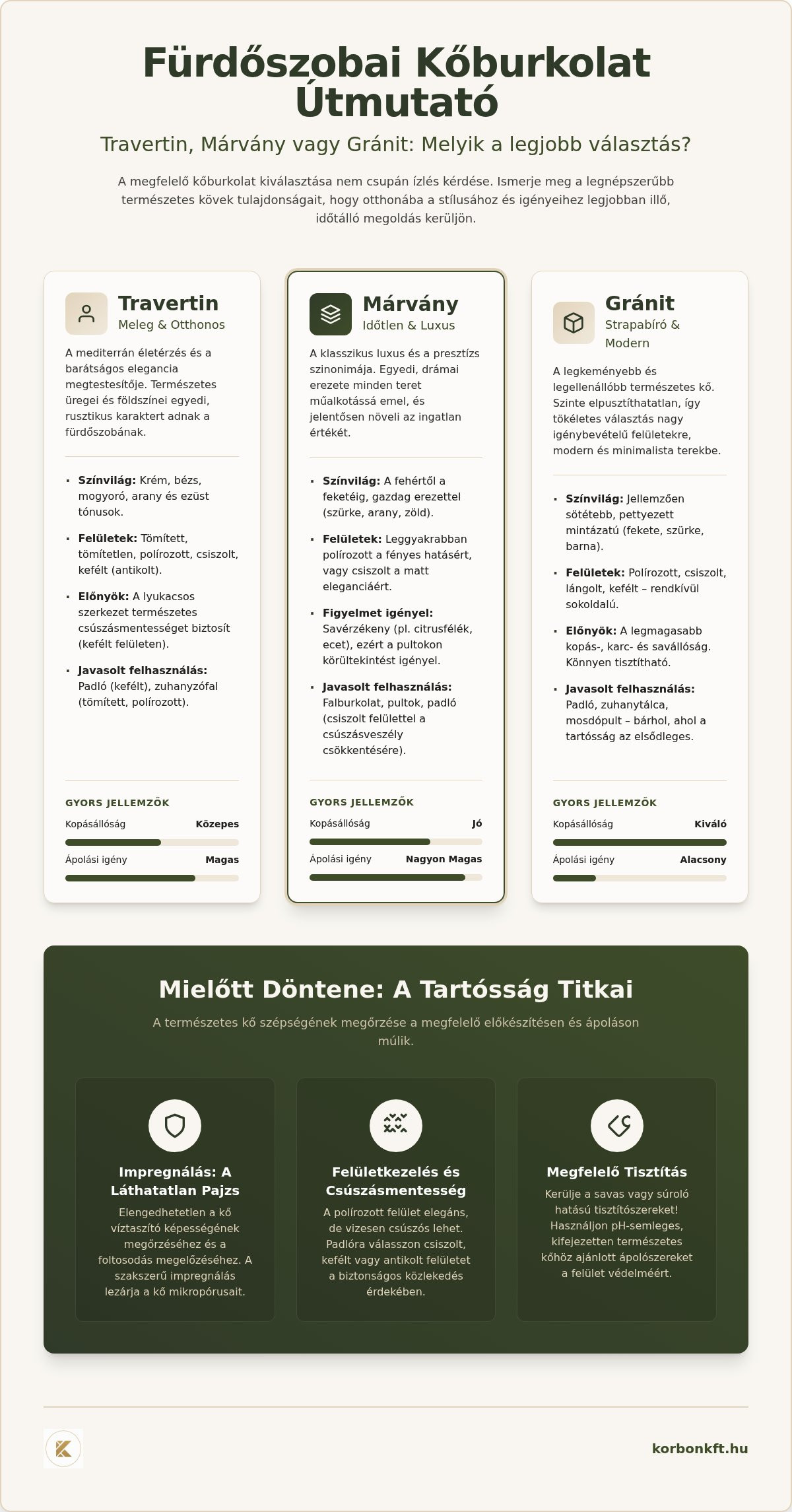 Fürdőszobai kőburkolat