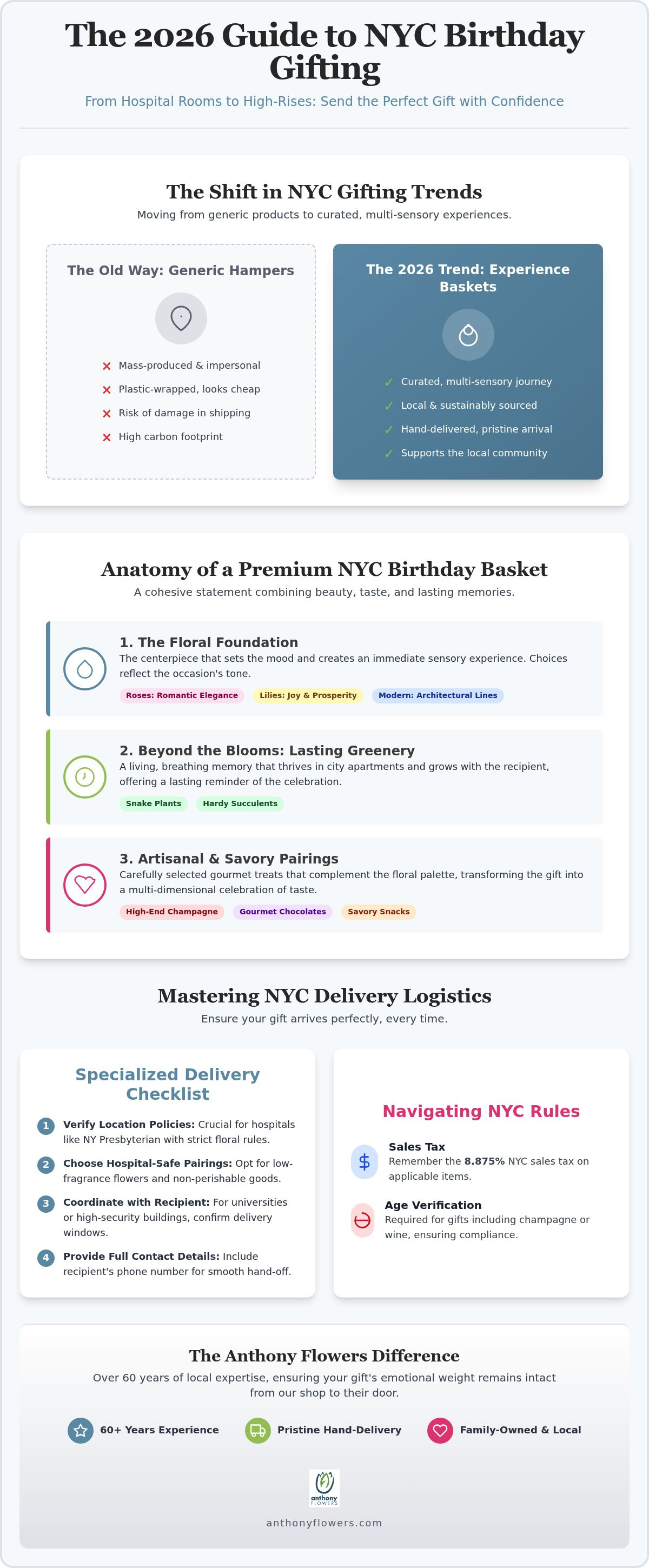 Birthday gift baskets NYC