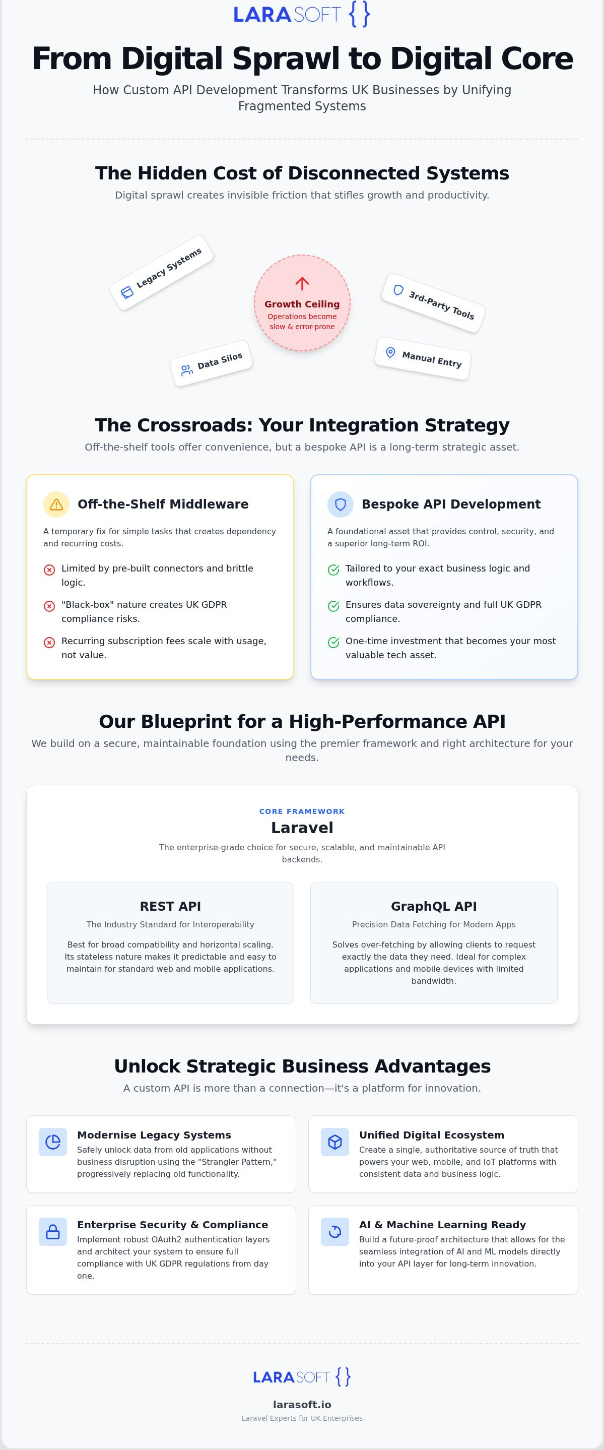 Custom API development services UK