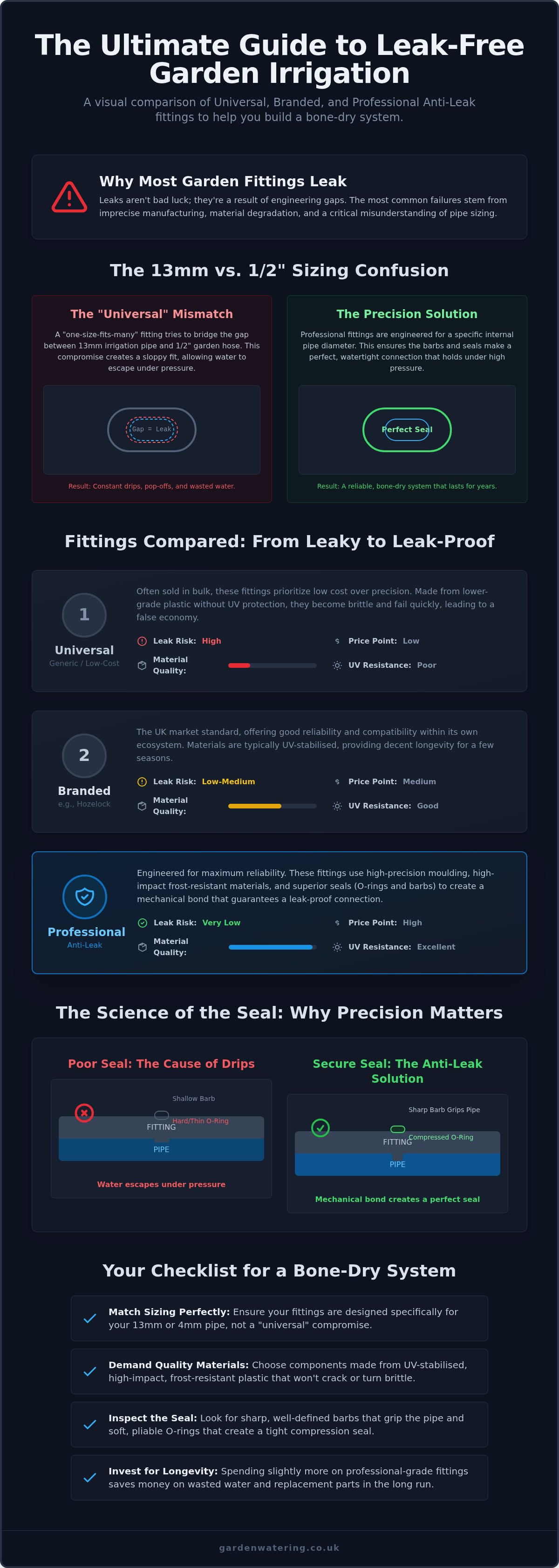 Hozelock vs universal irrigation fittings
