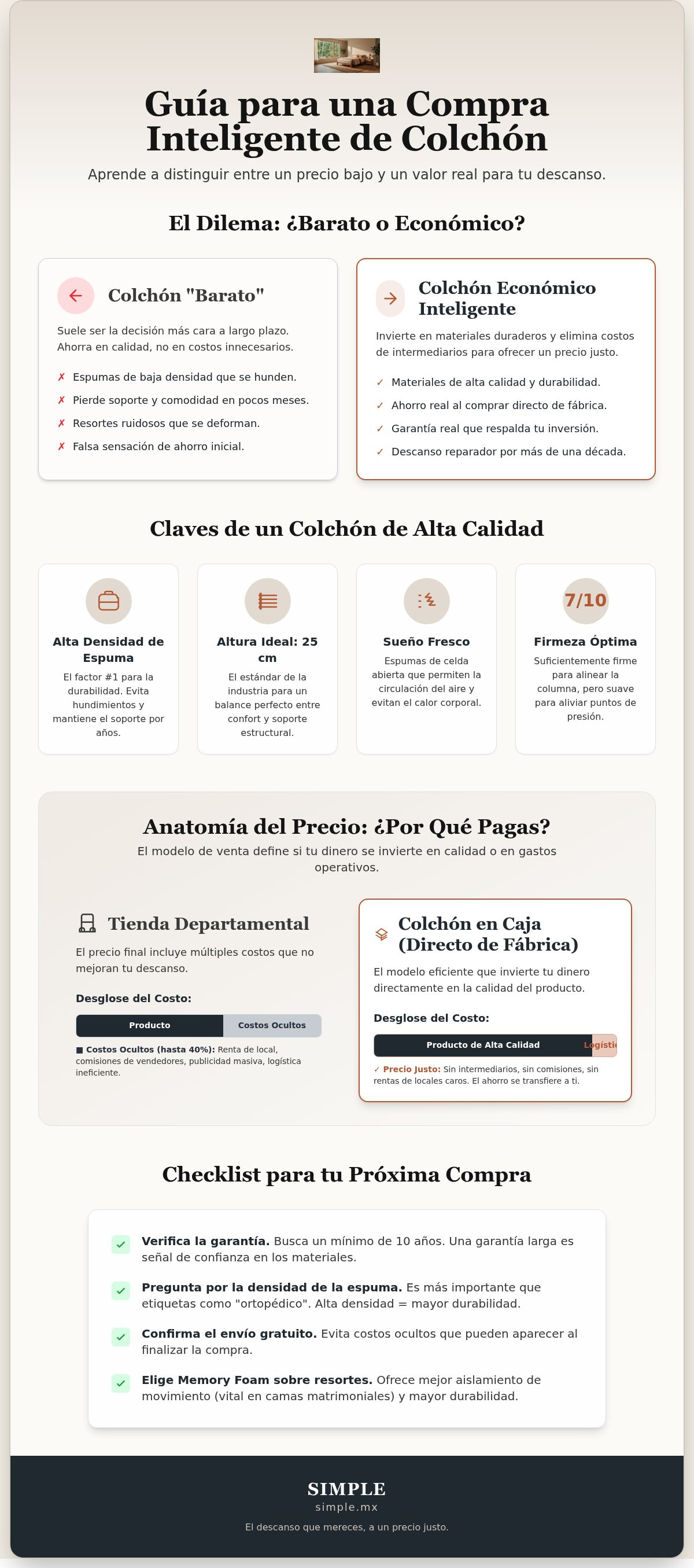 Colchones matrimoniales economicos