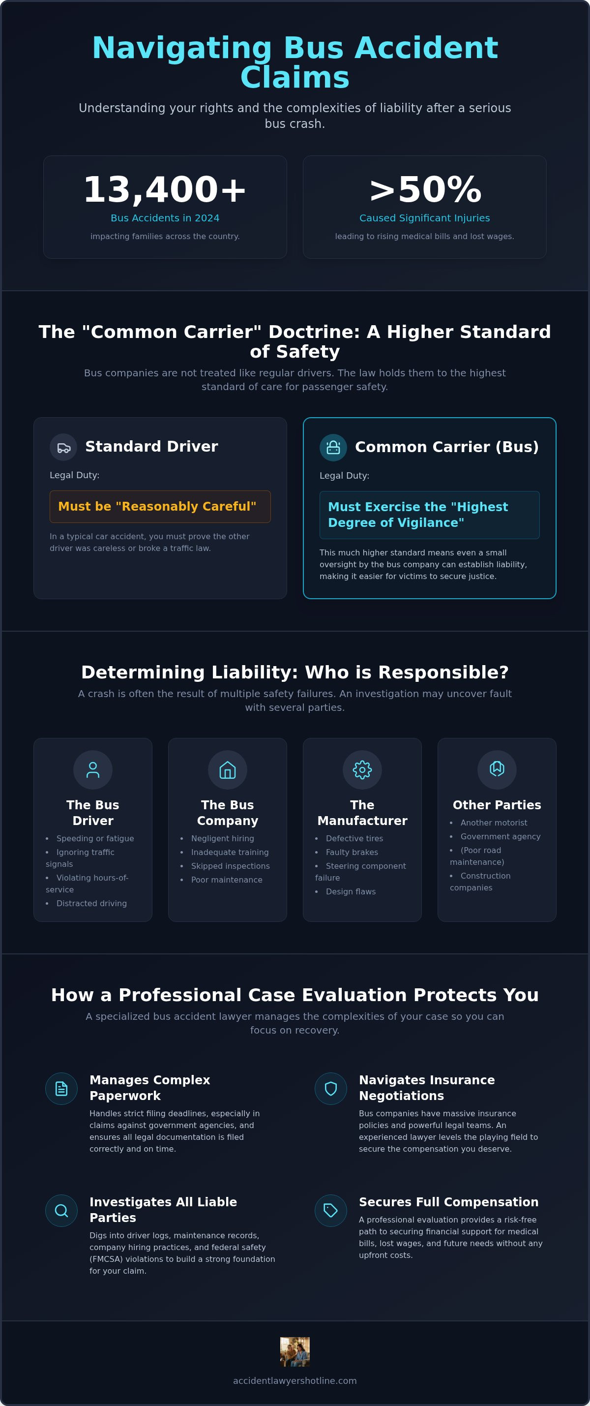 Bus Accident Lawyer: Navigating Complex Claims and Legal Rights in 2026