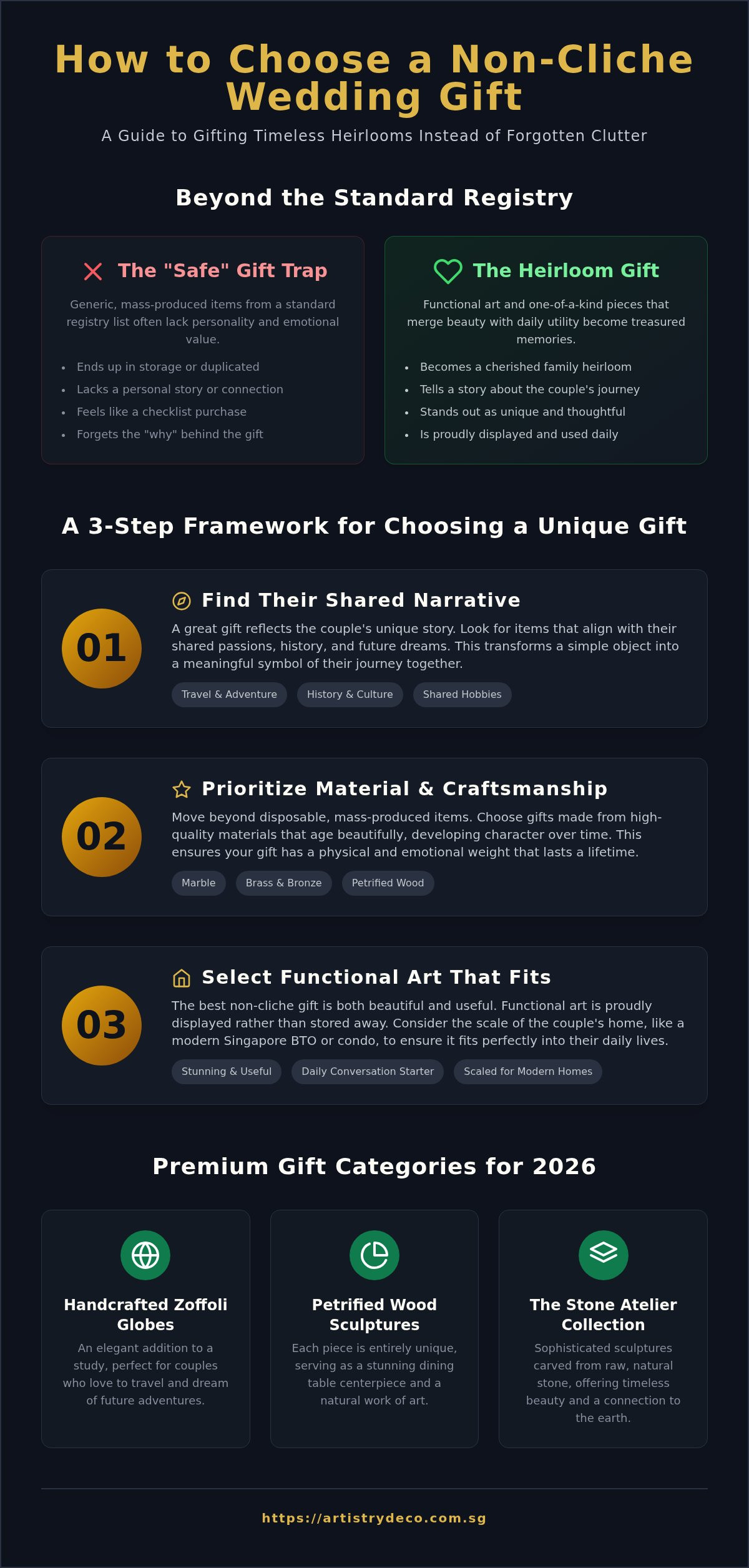 How to choose a non-cliche wedding gift