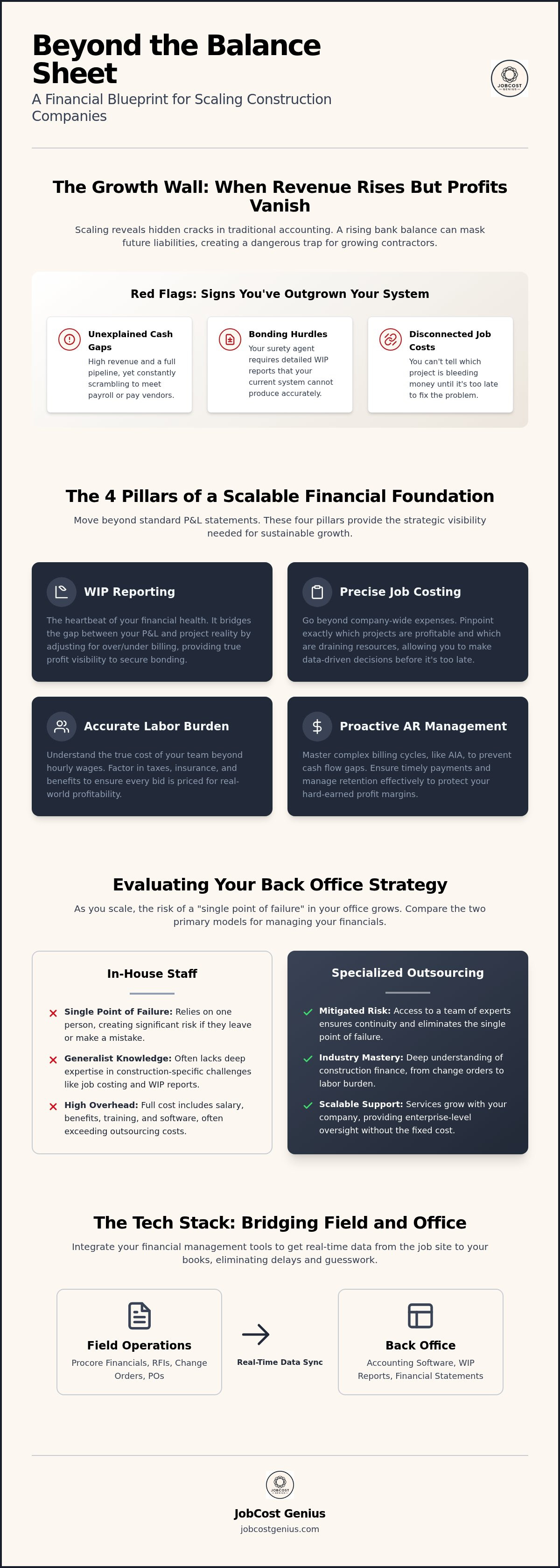 Growing construction company bookkeeping