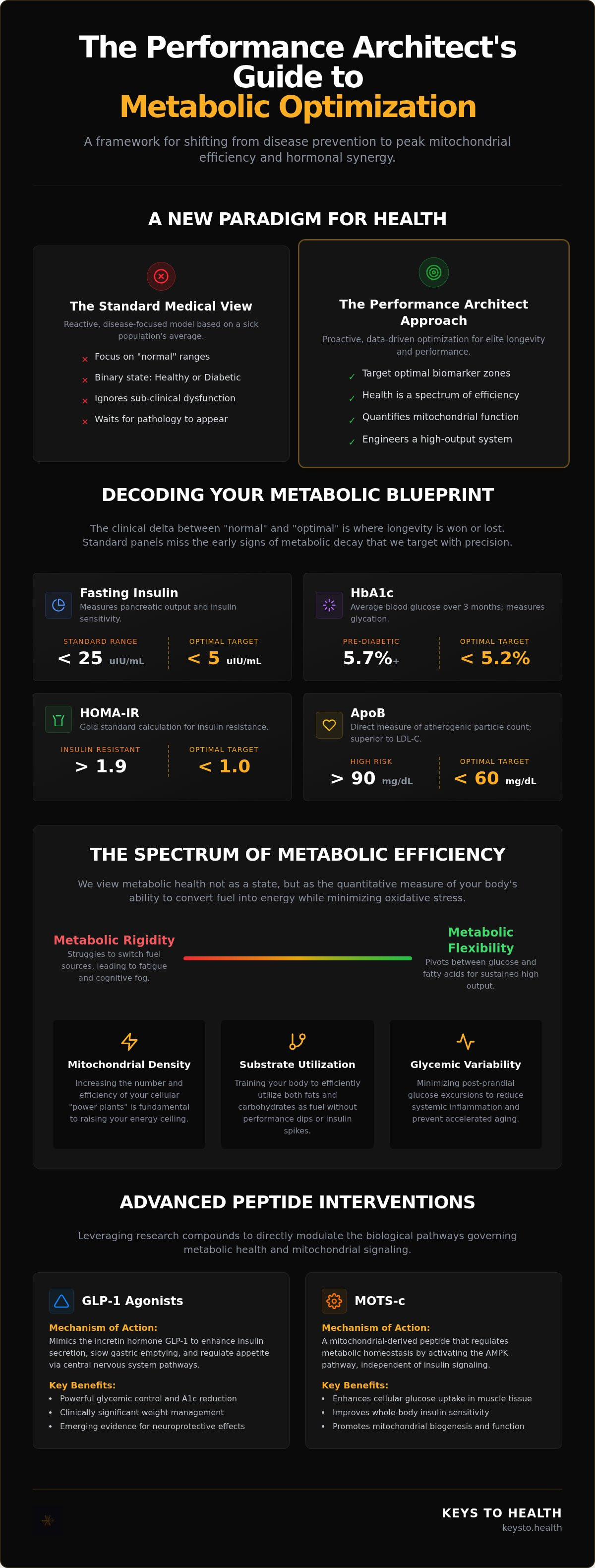 Metabolic health protocols