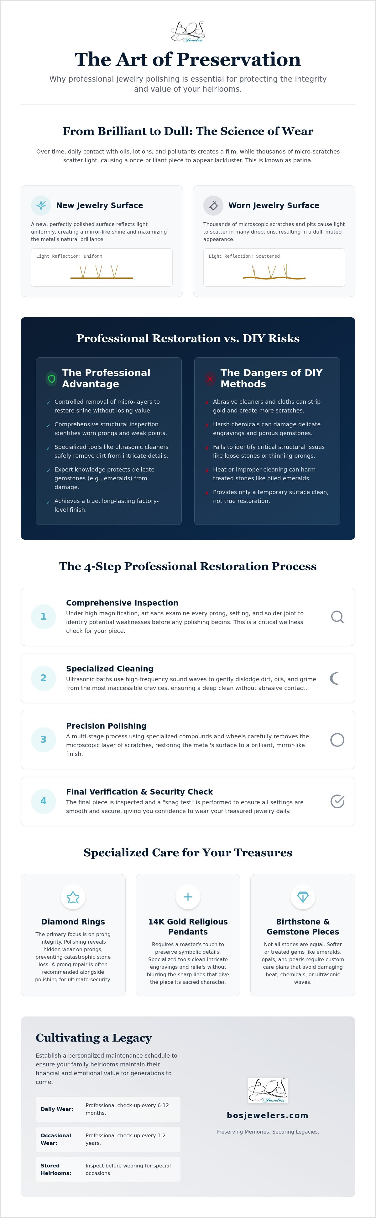 Benefits of professional jewelry polishing