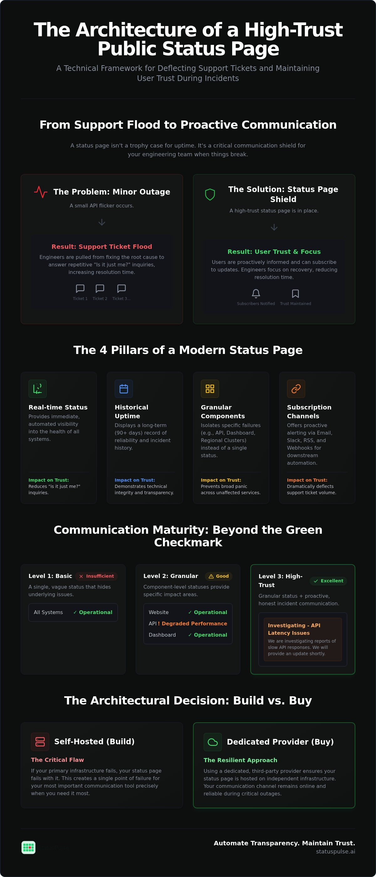 Public status page examples