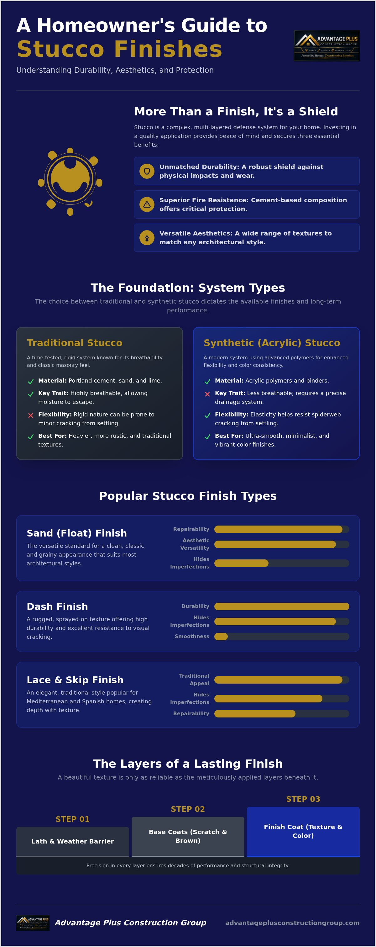Stucco finish types for homes