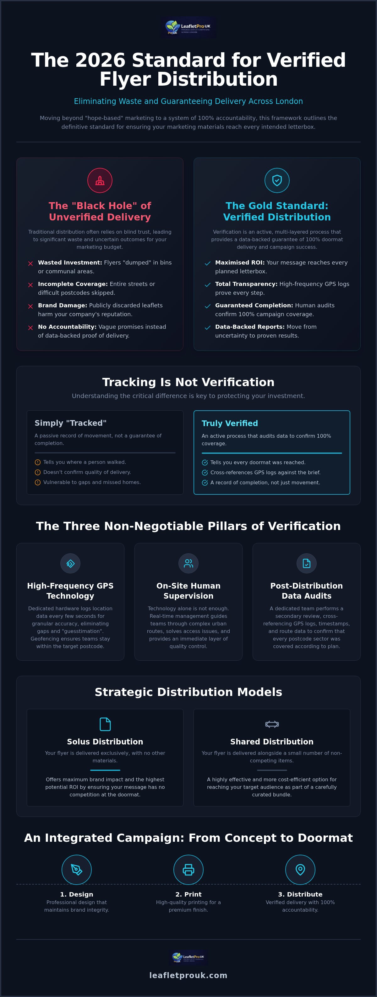 Verified flyer distribution London