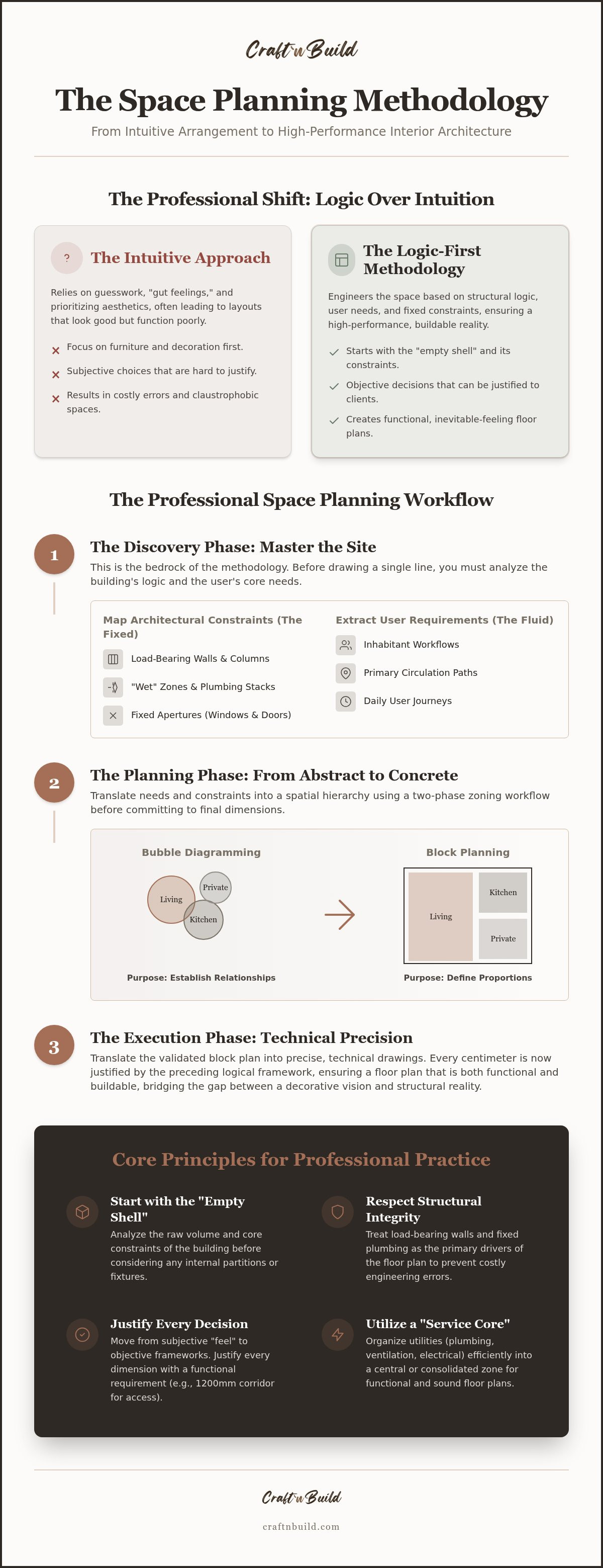 Space planning methodology