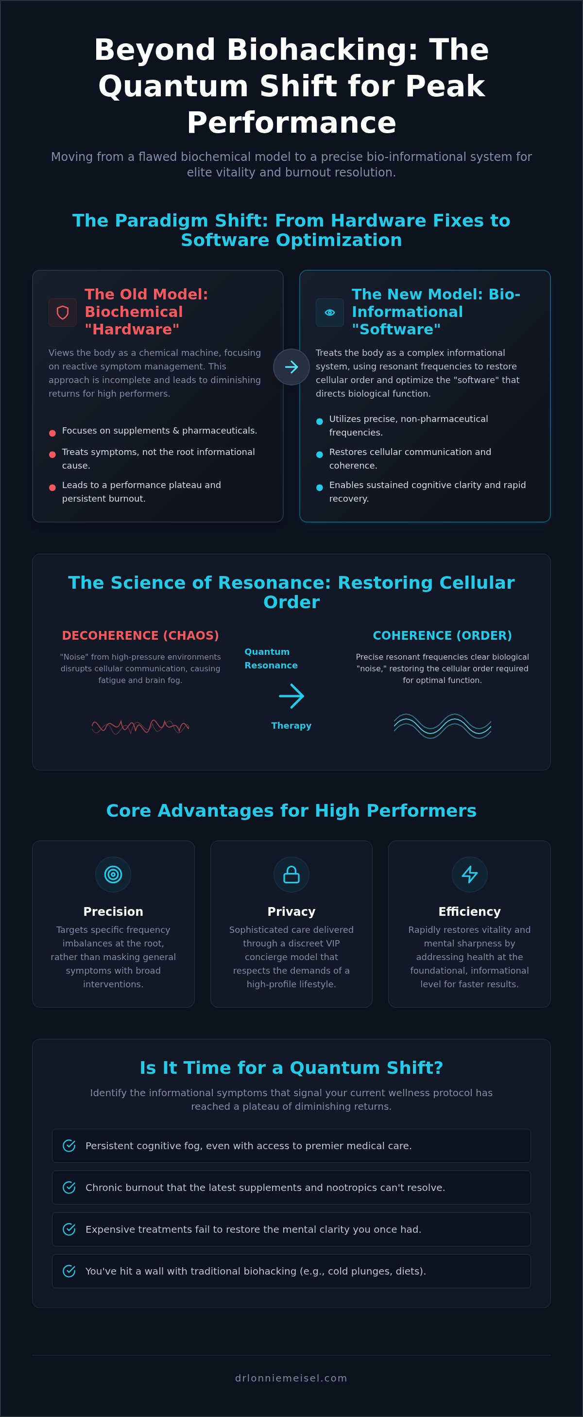Quantum healing for high performers